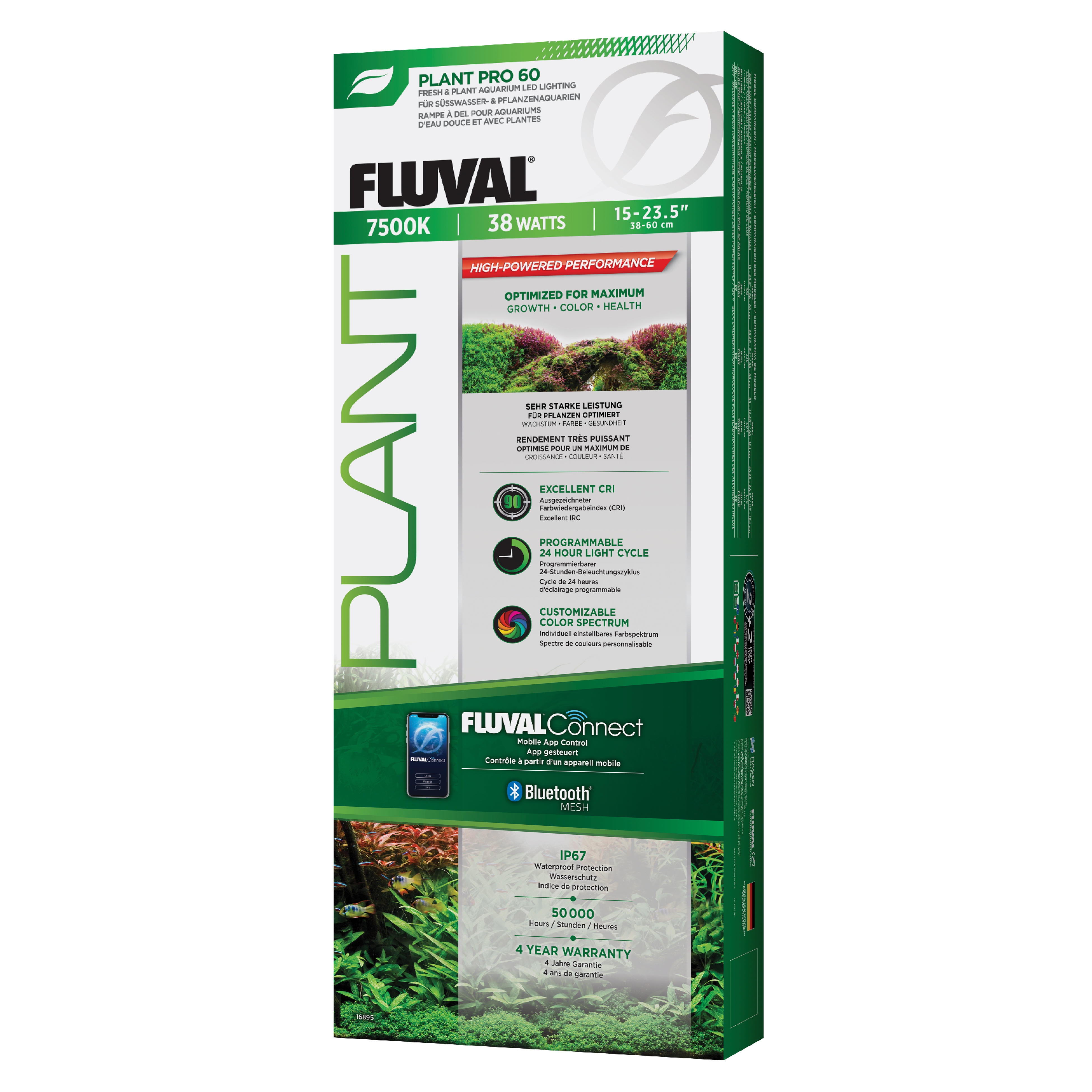 Fluval Plant Pro 4.0 LED, 38W, 38,4-60cm