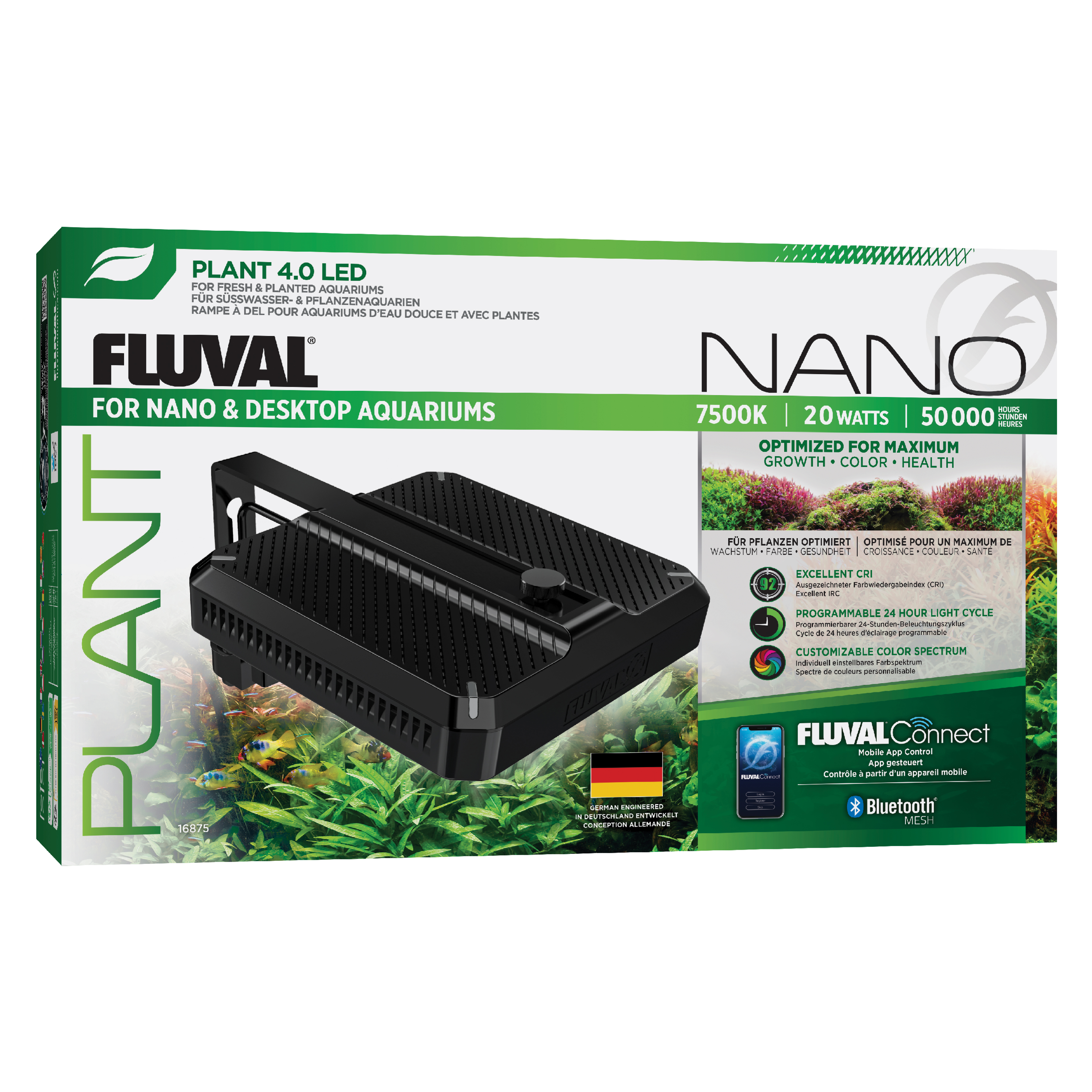 Fluval Nano Plant 4.0 LED, 20W, BT