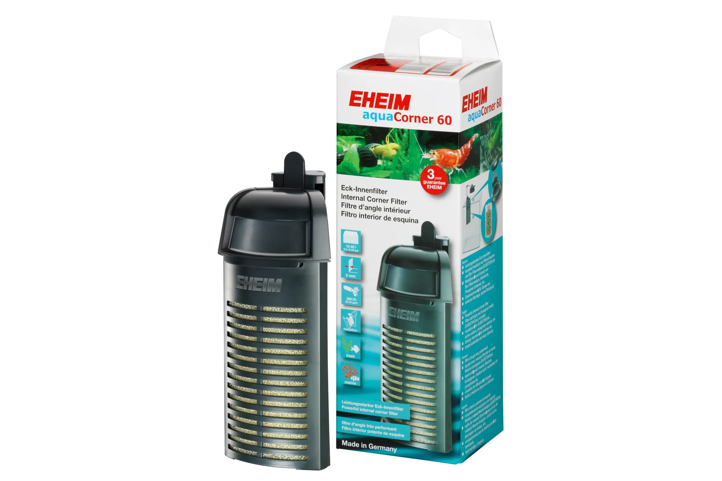 Eheim Aquacorner 60, Eck-Innenfilter