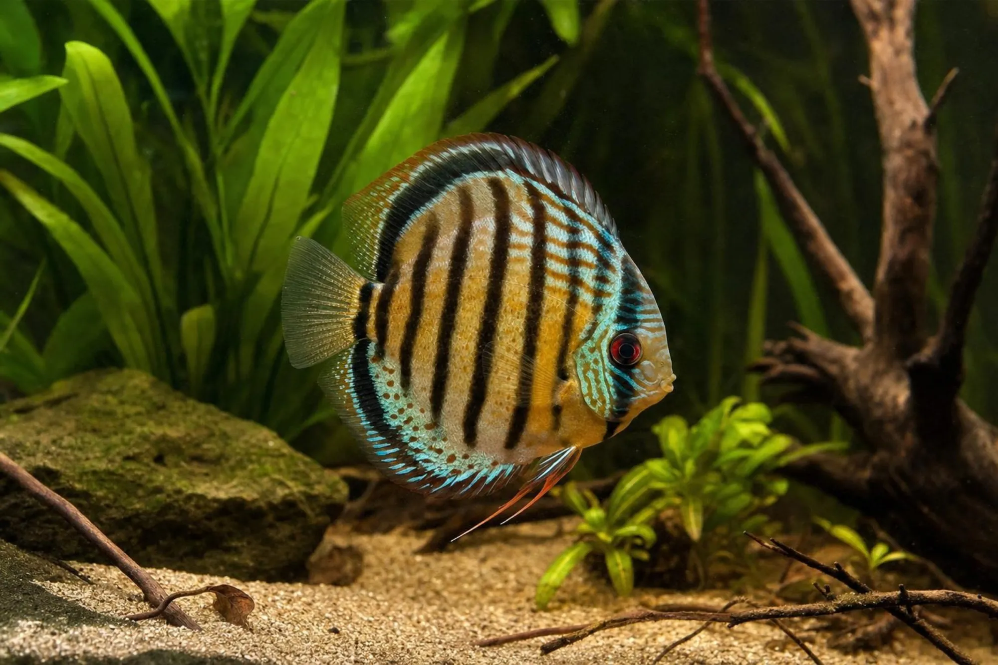 Iquitos-Diskus, Symphysodon aequifasciatus