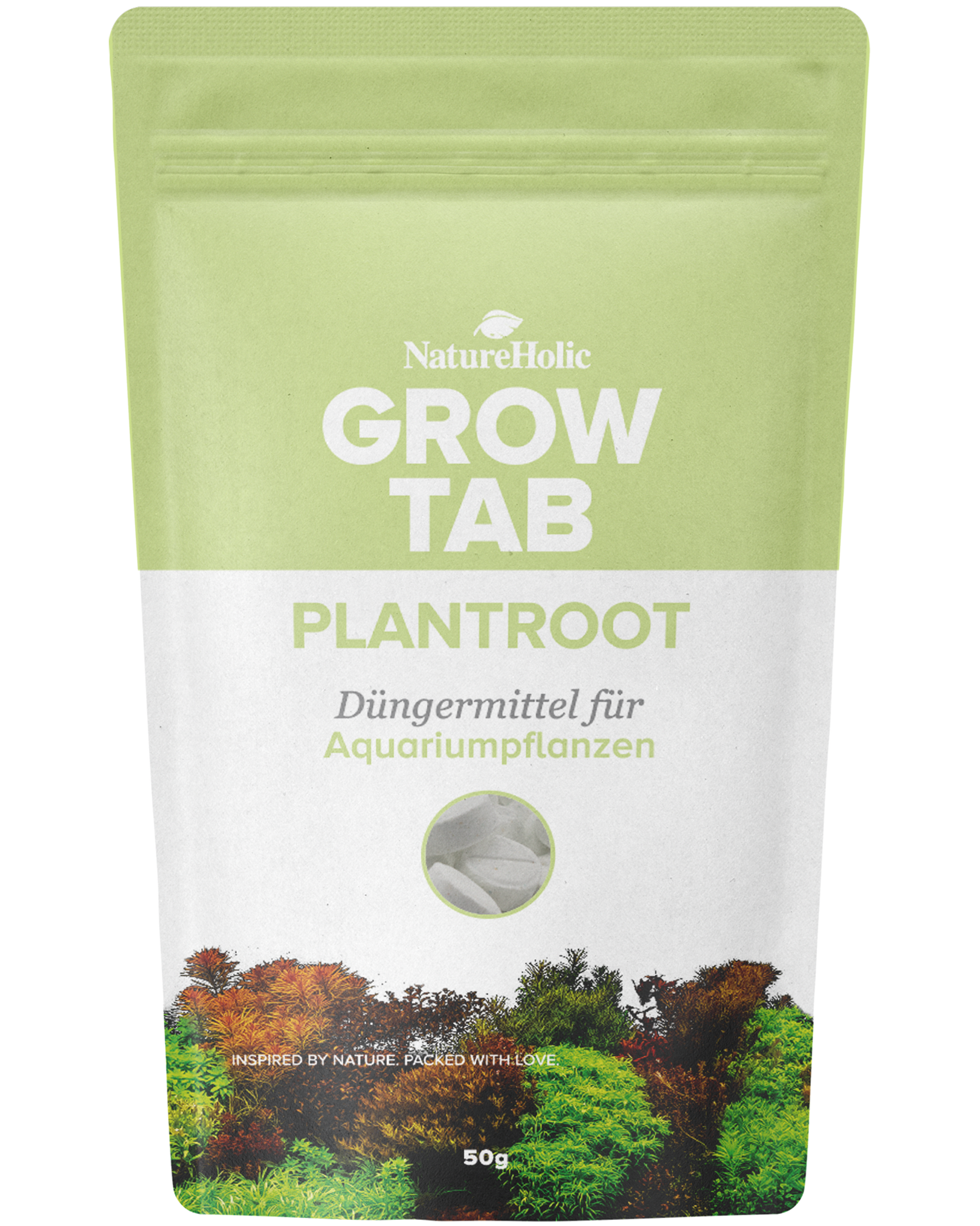 NatureHolic Plantroot Grow Tab Dünger für Aquarienpflanzen
