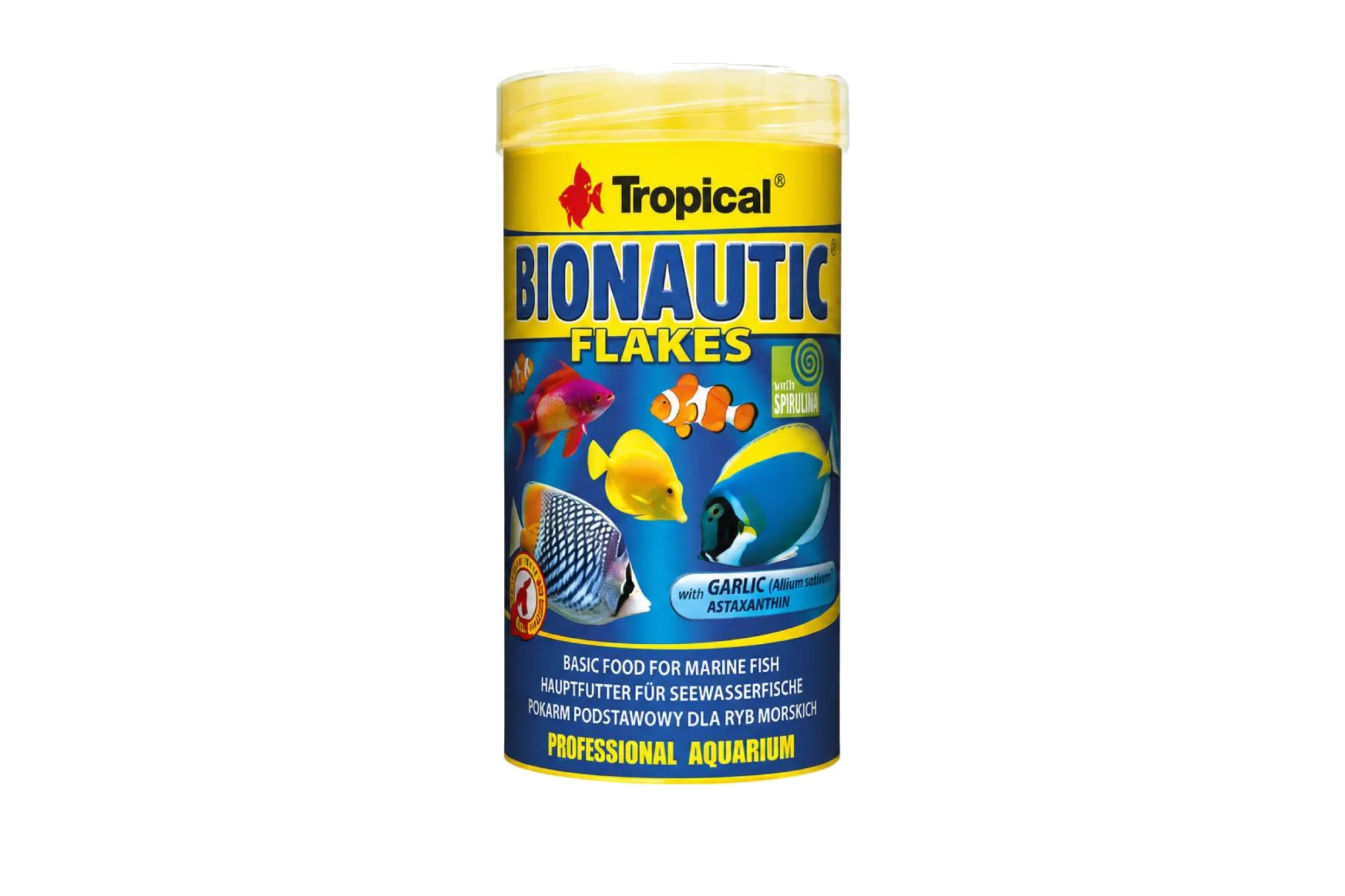 Tropical BIONAUTIC FLAKES 1000 ml – KI-generierte Abbildung aus Produktreferenz