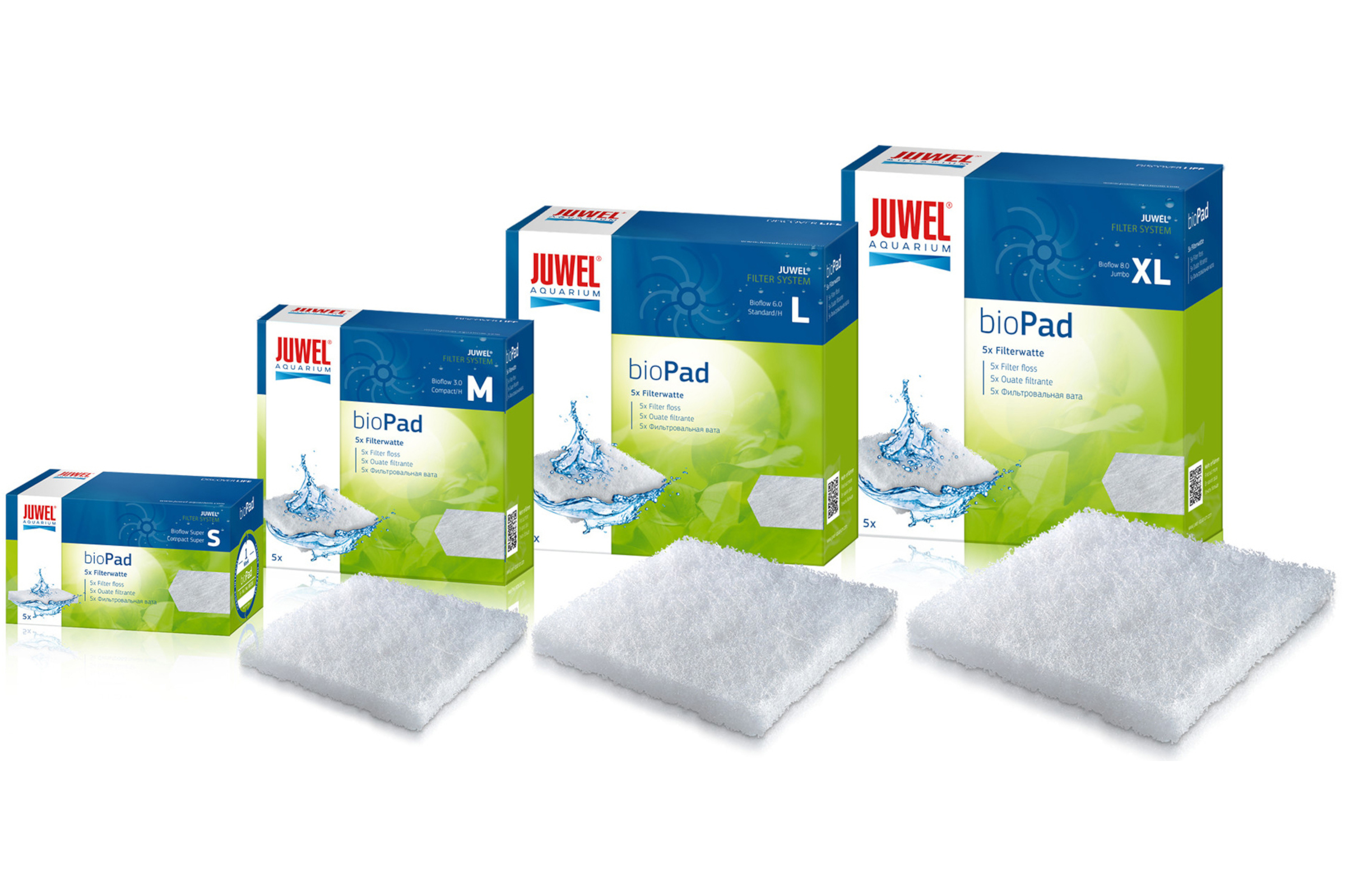 Juwel bioPad, Filterwatte, in 4 Größen