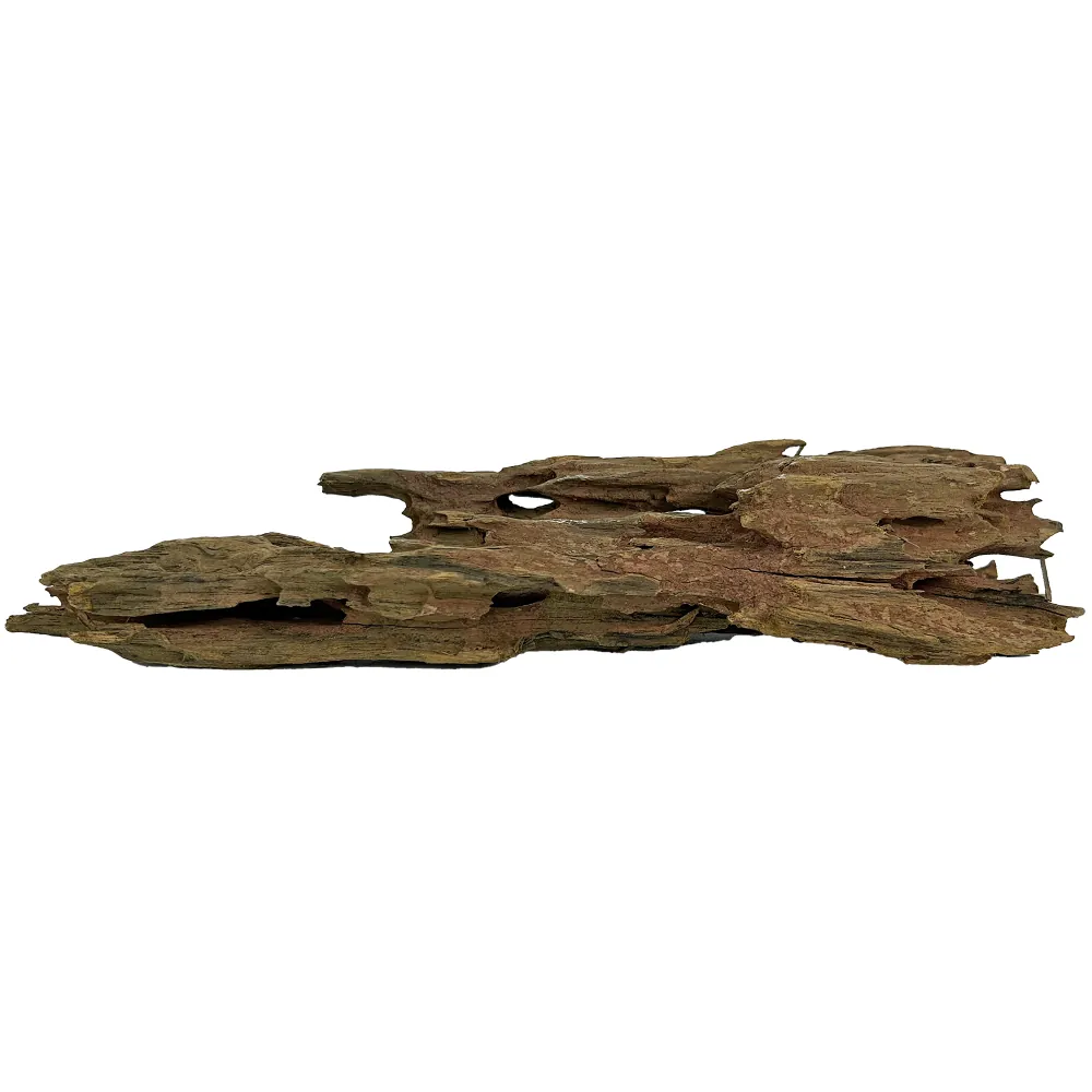 Hobby Honeycomb Wood L (30–40 cm), durchbrochenes Naturholz mit offenen Hohlräumen und ausgefransten Kanten – ideales Versteck- und Kletterelement für Aquarium (Garnelen, Jungfische) und Terrarium (Reptilien, Amphibien)