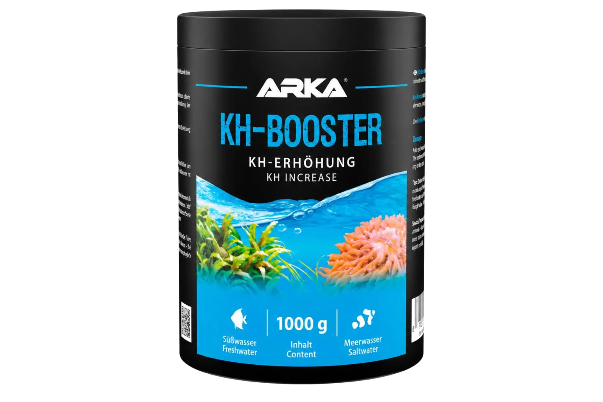 ARKA / Microbe-Lift KH Booster 1000 g – KI-generierte Abbildung aus Produktreferenz
