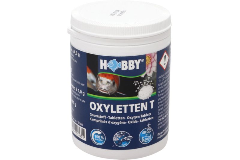 Hobby Oxyletten-T, Teich-Sauerstoff-Tabletten, 40St.