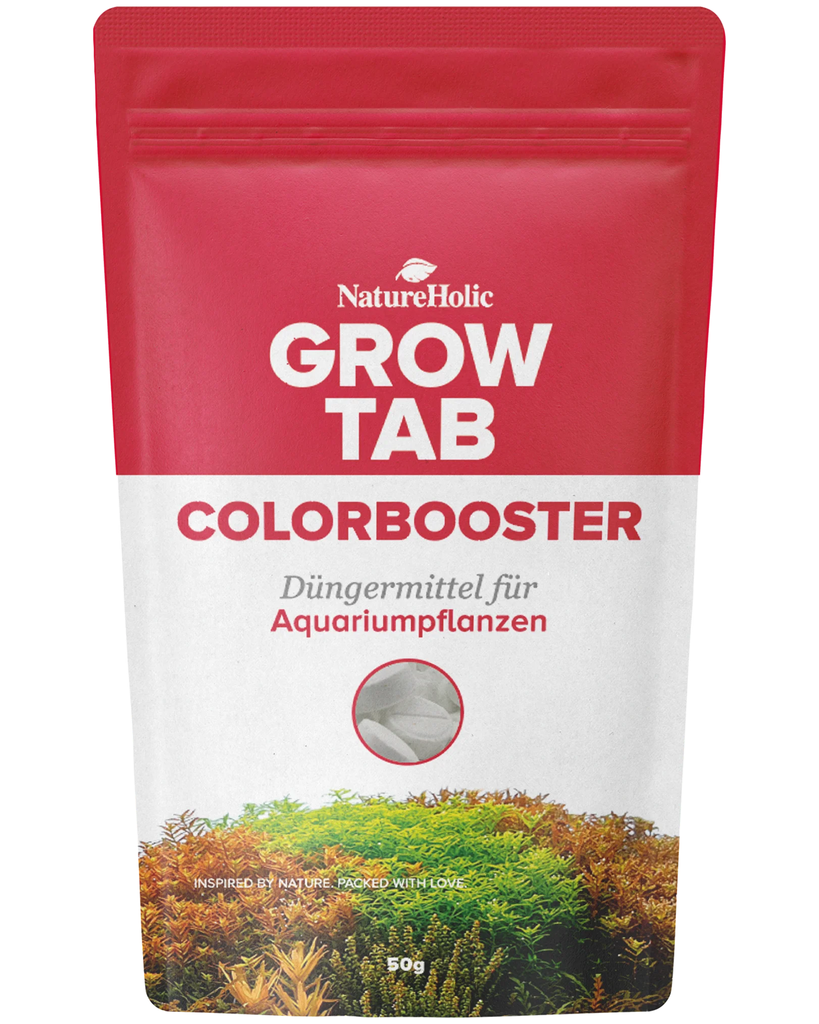 NatureHolic Grow Tab Colorbooster Dünger für Aquarien