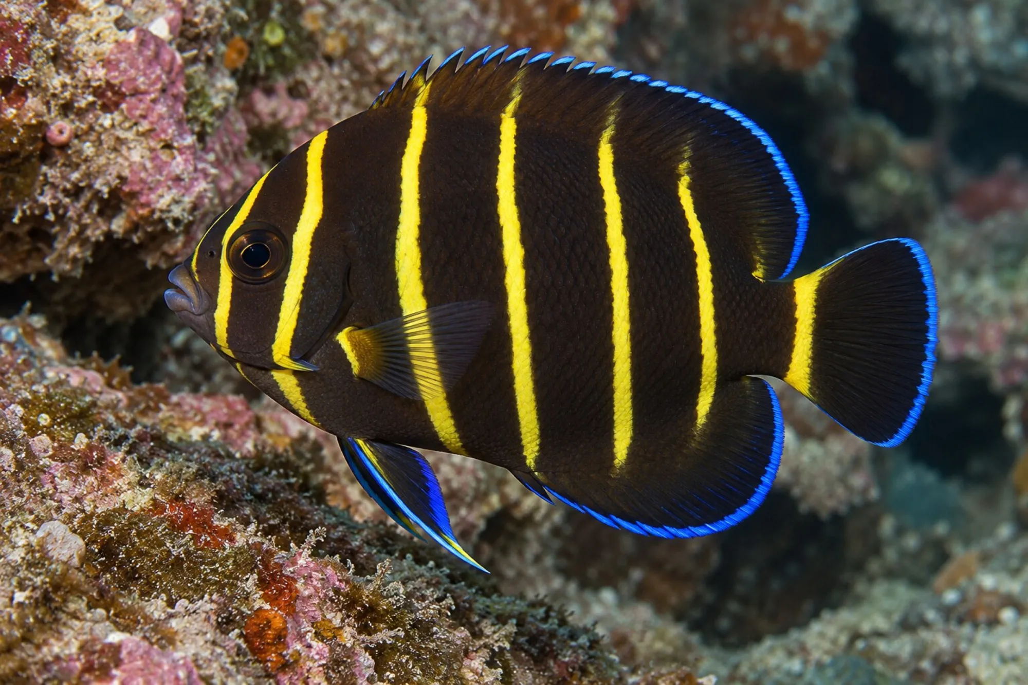 Cortez-Kaiserfisch aus Nachzucht, Pomacanthus zonipectus