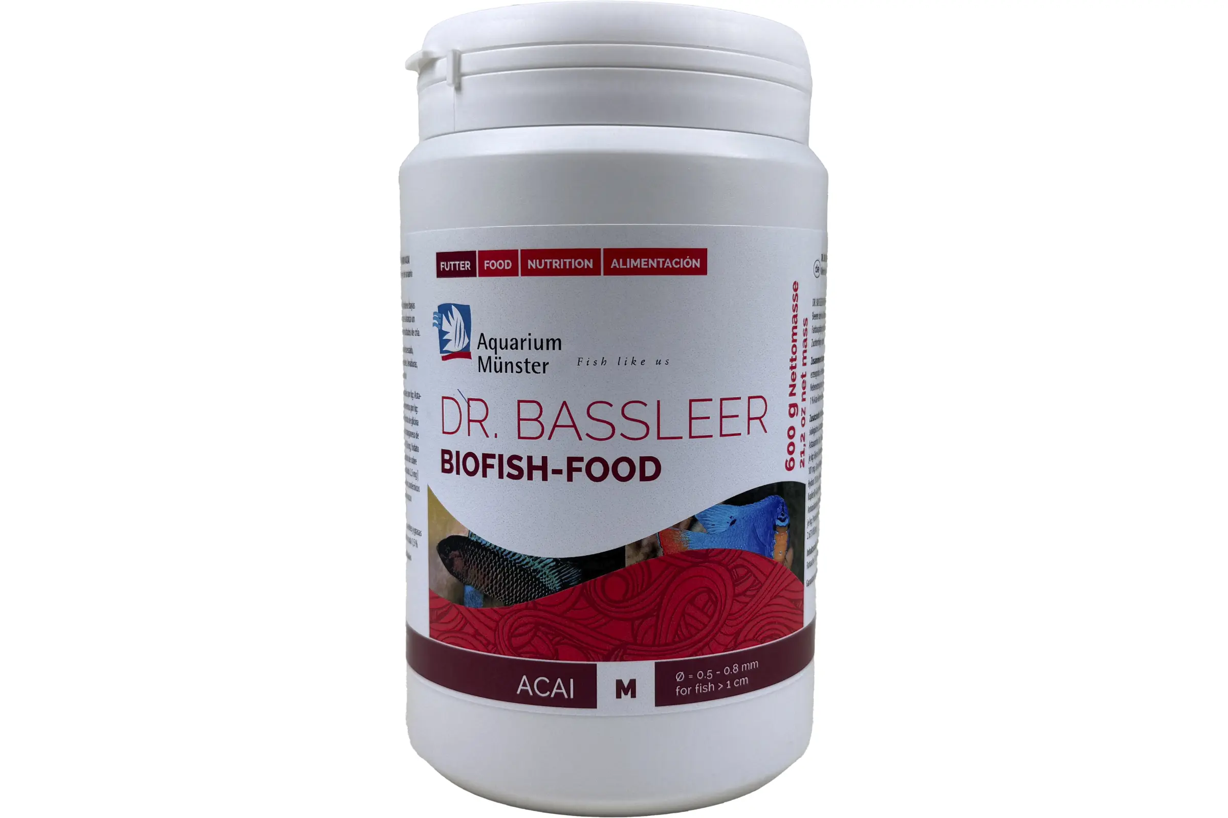 Dose Dr. Bassleer Biofish-Food Acai M 600 g