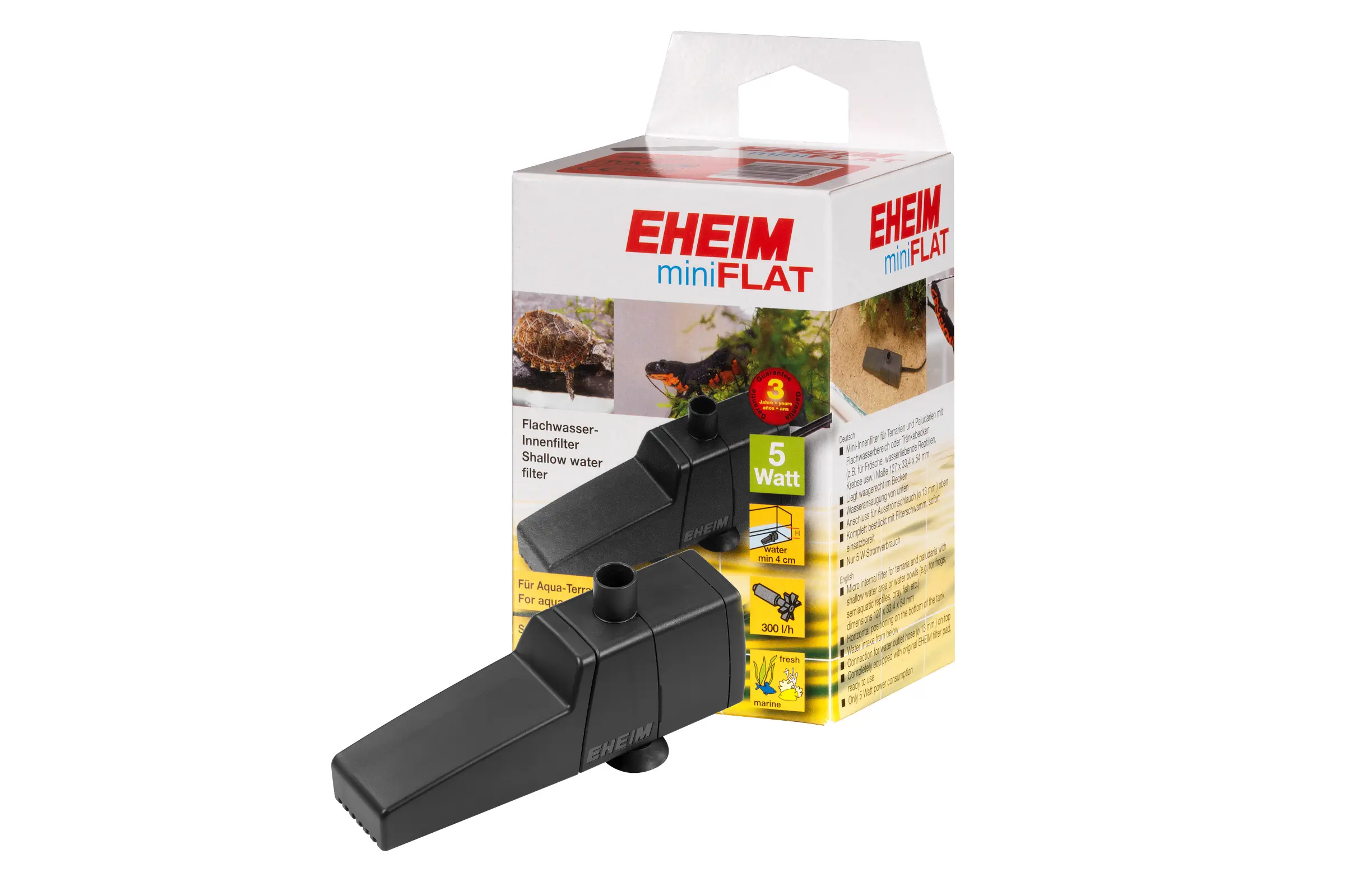 Eheim miniFlat, Flachwasser-Innenfilter