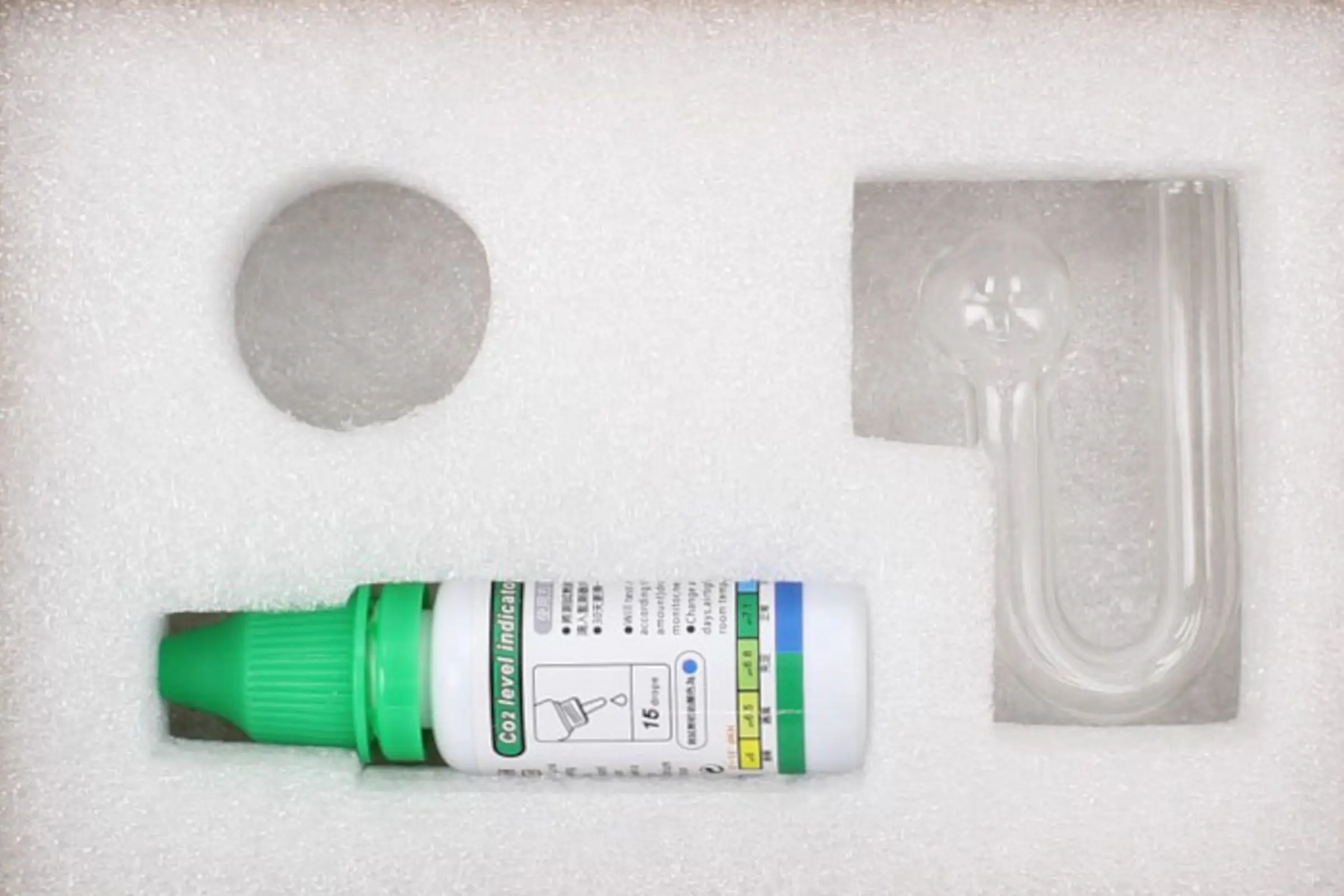 Amazing Aqua Glas CO2 Indikator Clip, Dauertest