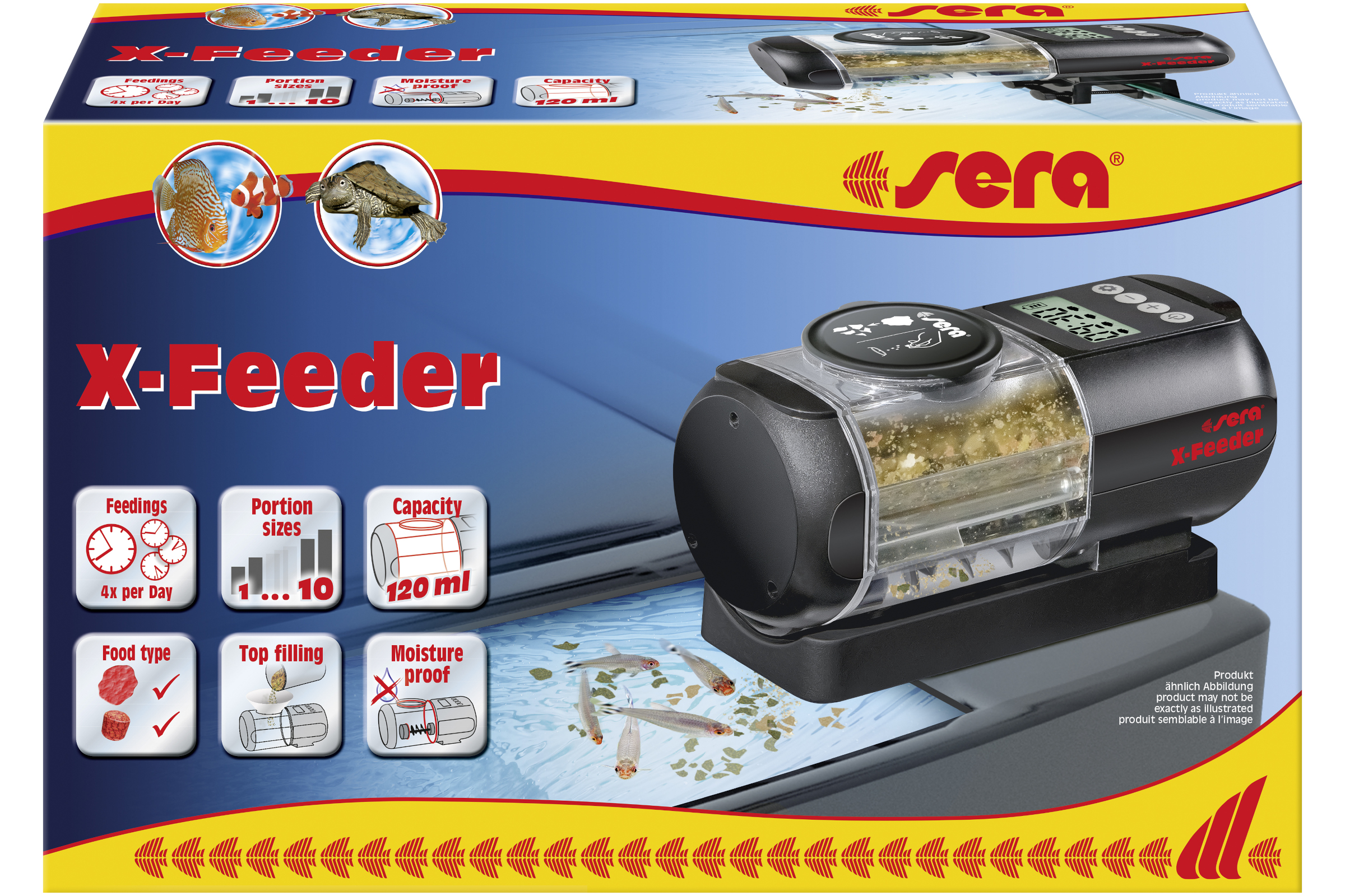 Sera X‑Feeder, Premium-Futterautomat