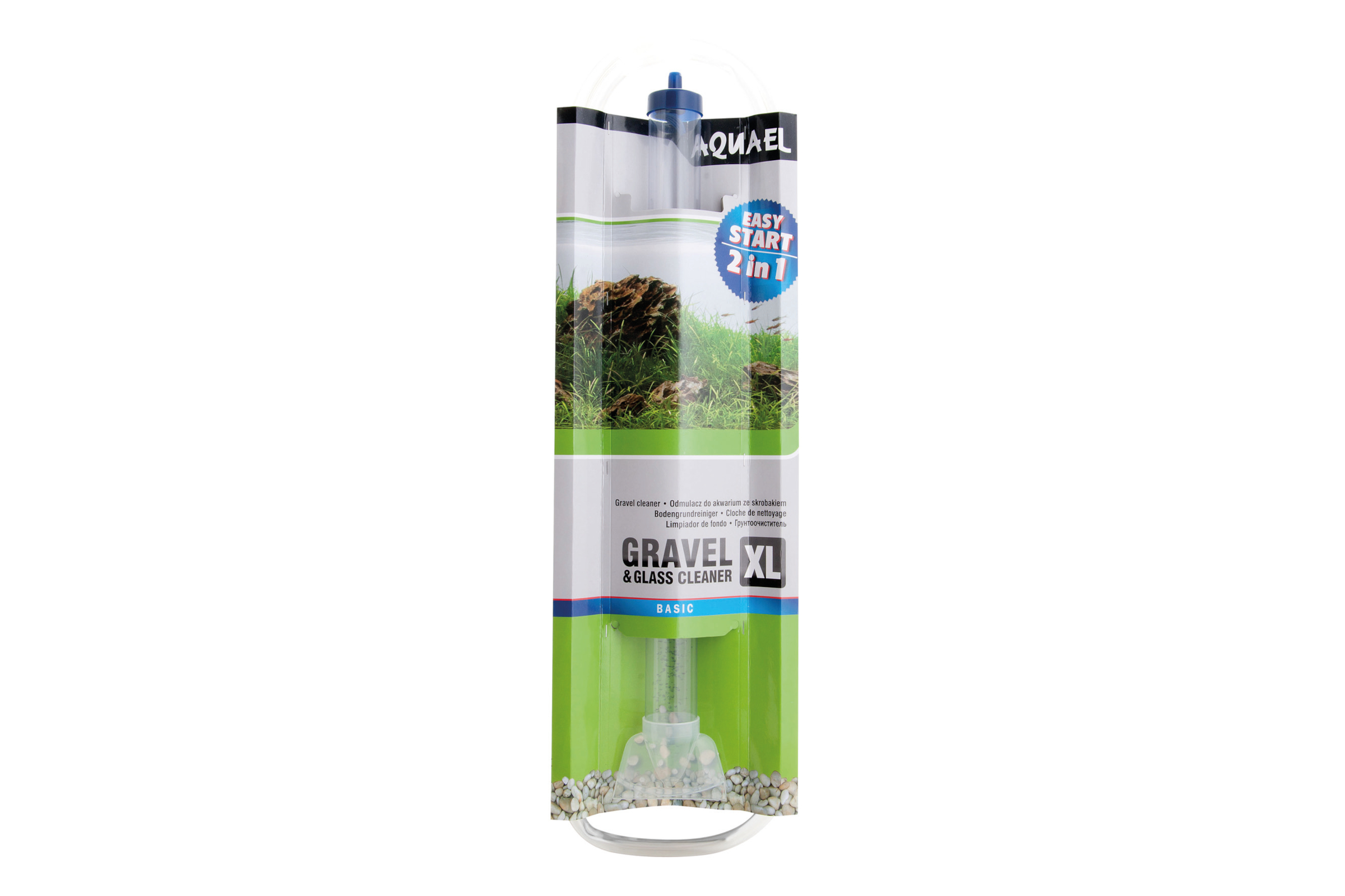 Aquael Gravel & Glass Cleaner, Kombi-Reiniger, Größe XL