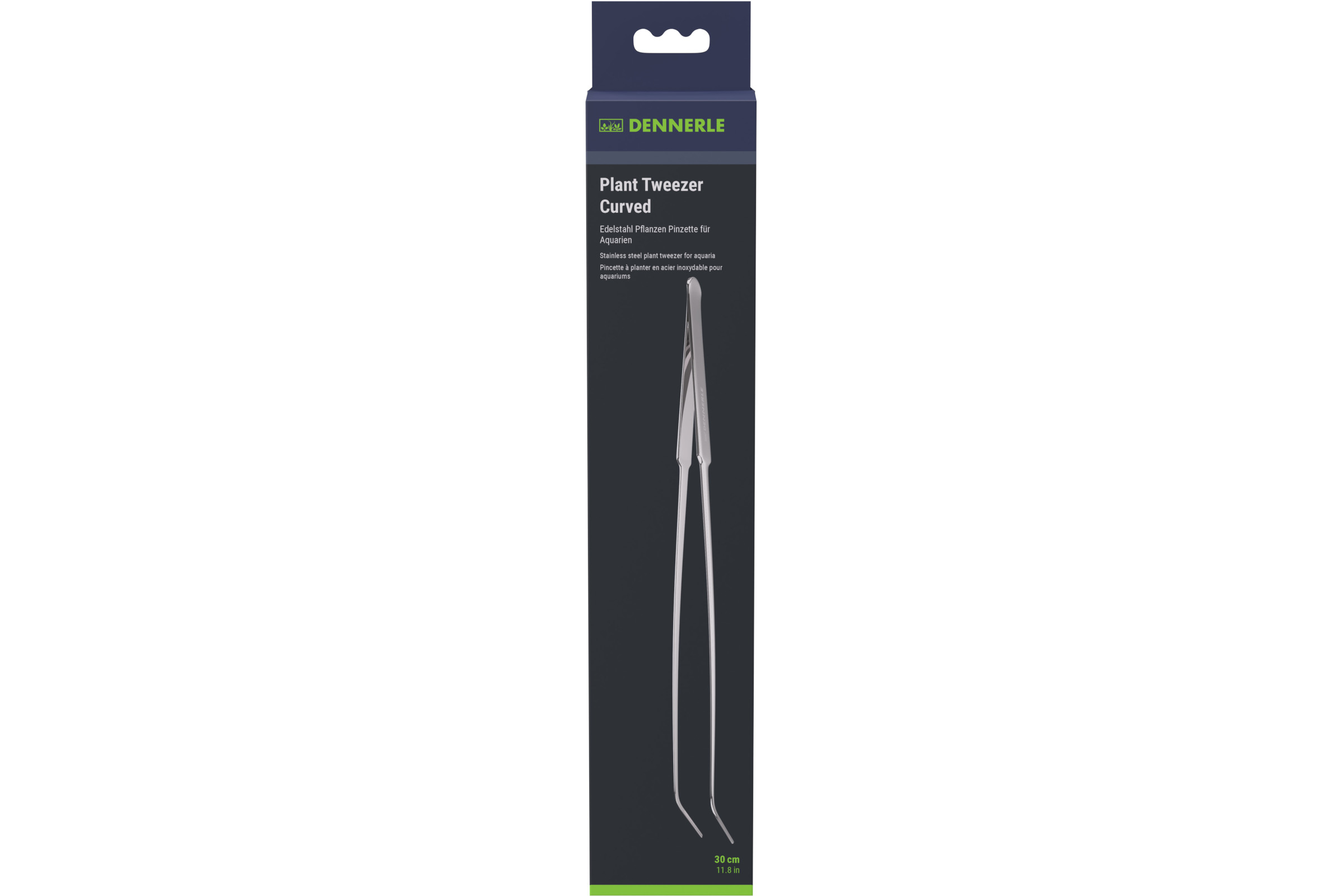 Dennerle Plant Tweezer Curved (30 cm), Pflanzpinzette gebogen