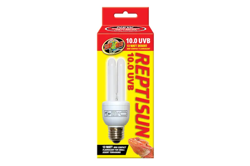 Zoomed ReptiSun 10.0 UVB Mini Compact, UVB-Lampe, 13 W