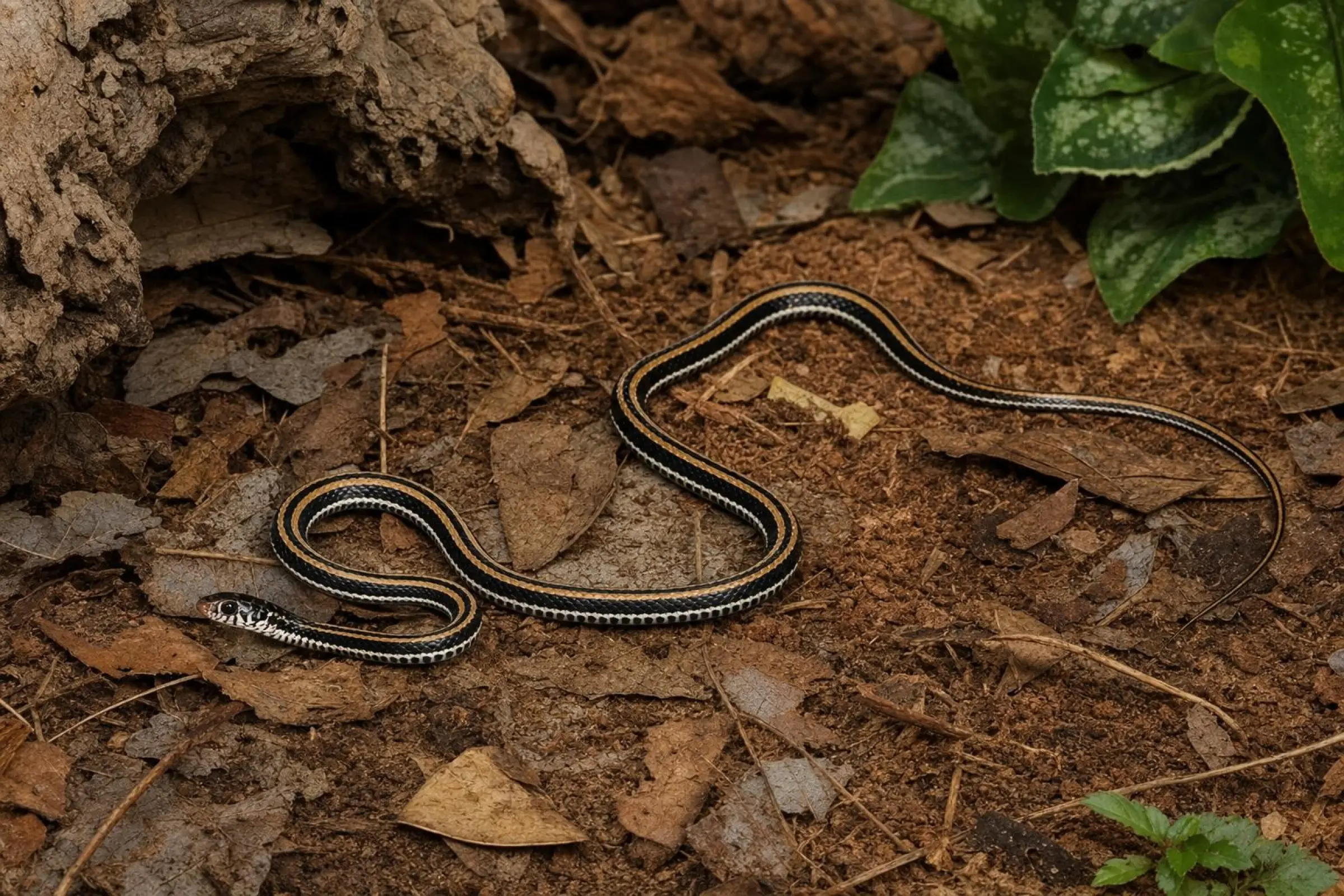Gestreifte Fischnatter, Xenochrophis vittatus