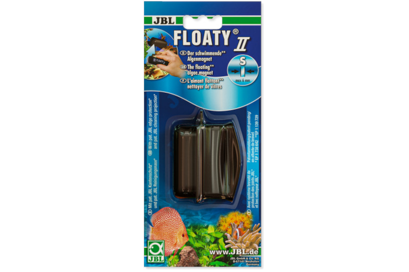 JBL Floaty S II,  Algenmagnet bis 6 mm Glasstärke