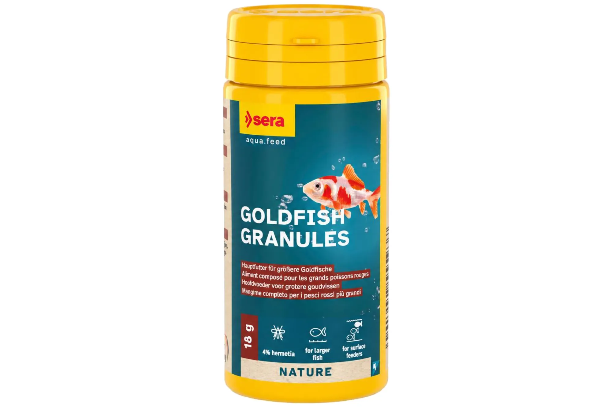 sera Goldfish Granules 50 ml (18 g) – KI-generierte Abbildung aus Produktreferenz