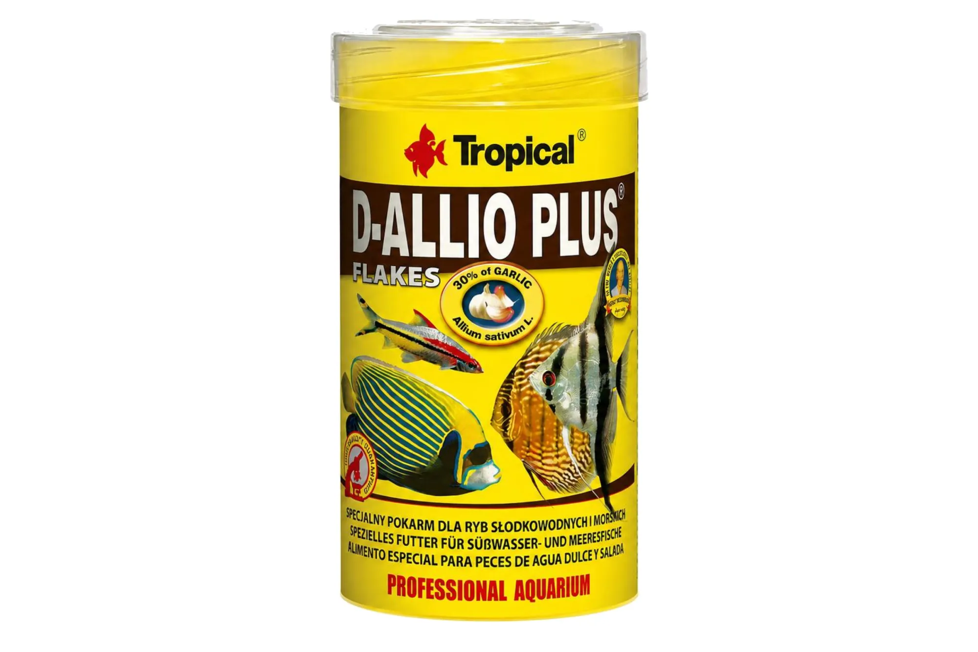 Tropical D-Allio Plus Flakes 100 ml – KI-generierte Abbildung aus Produktreferenz