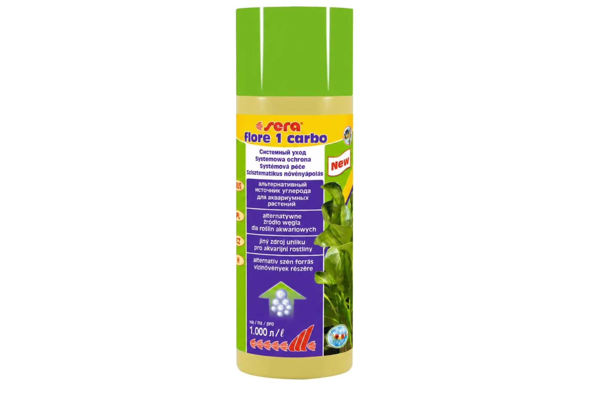 sera flore 1 carbo 250 ml – KI-generierte Abbildung aus Produktreferenz