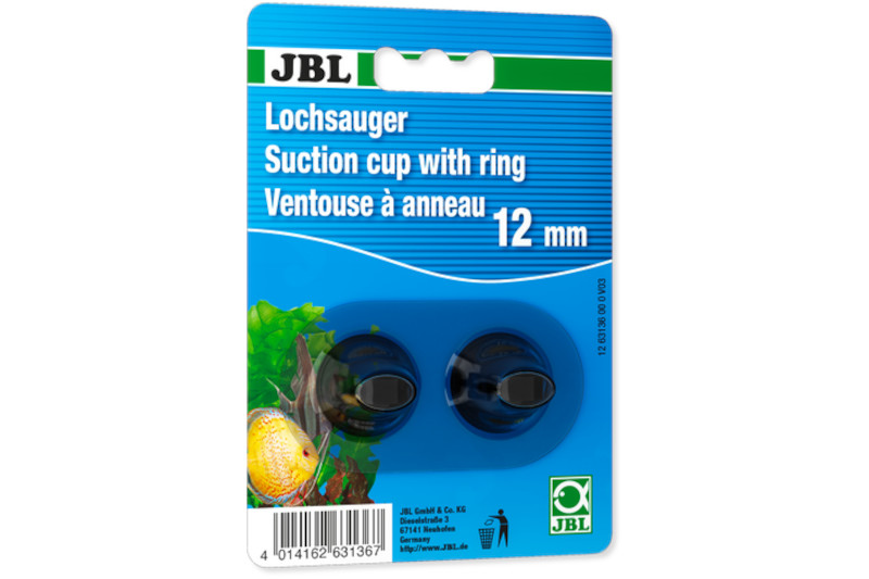 JBL LochSauger 12 mm (u.a. Thermometer), 2 St.