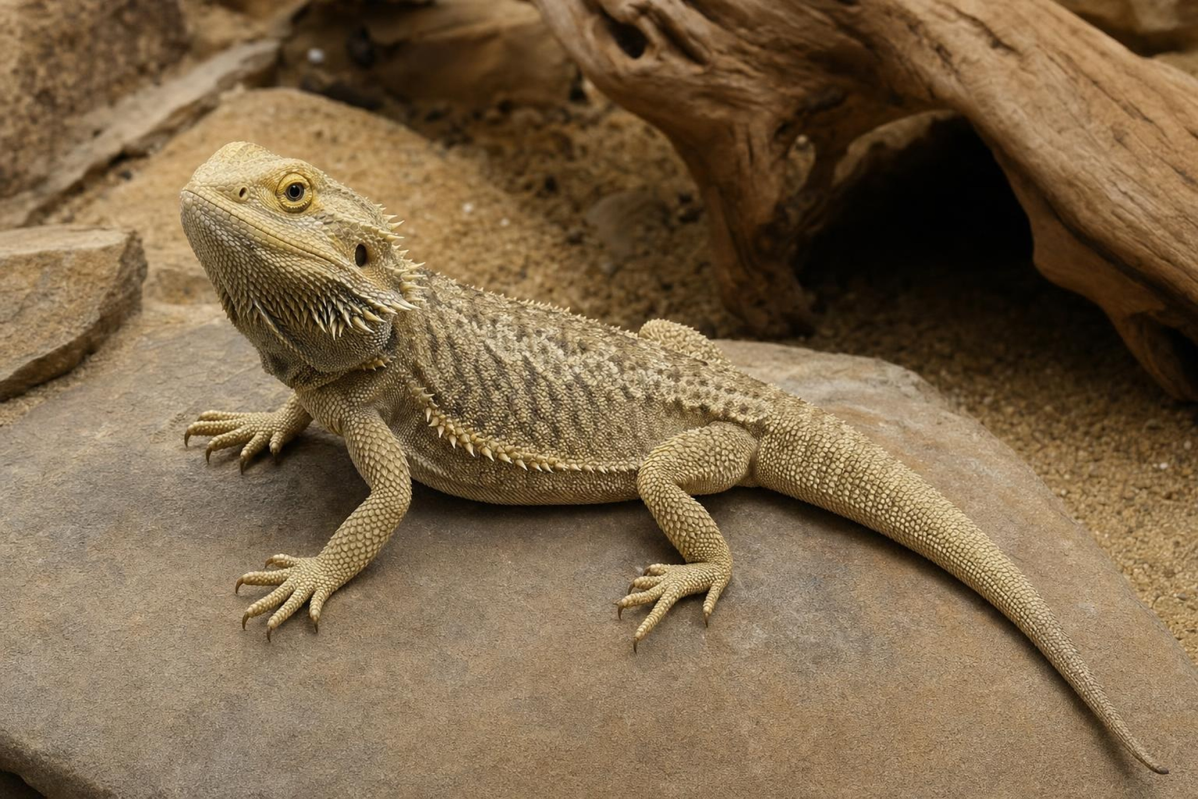 Farbige Bartagame, Pogona vitticeps