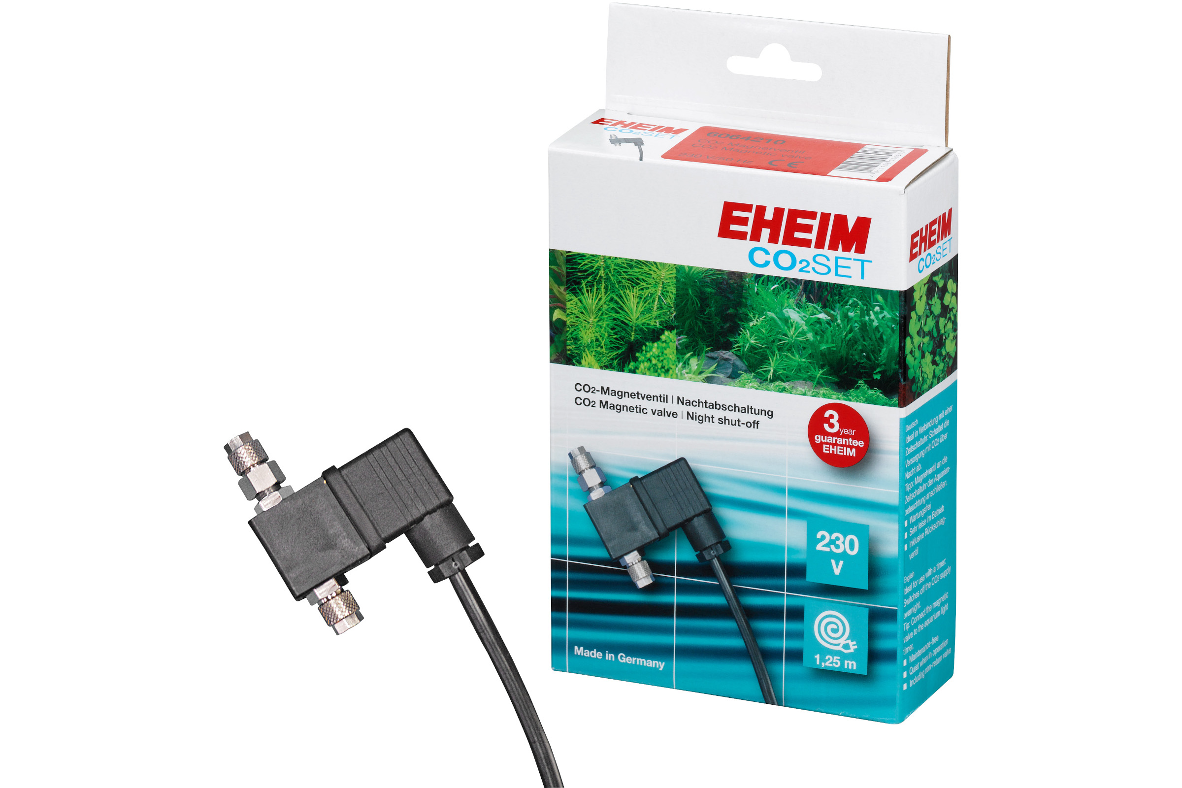 Eheim Magnetventil, Nachtabschaltung, 230V-Anschluss