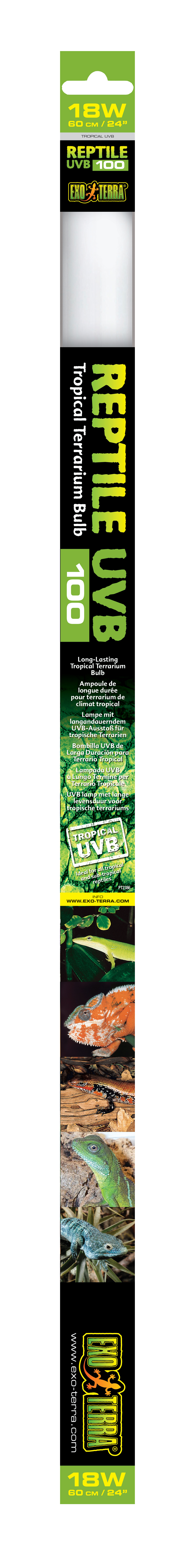 Exo Terra Reptile UVB100 T8 18W