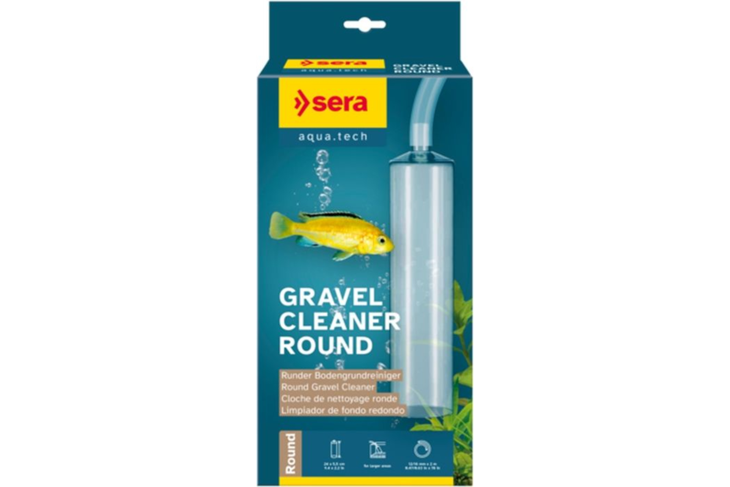 Sera Gravel Cleaner Round, Mulmsauger