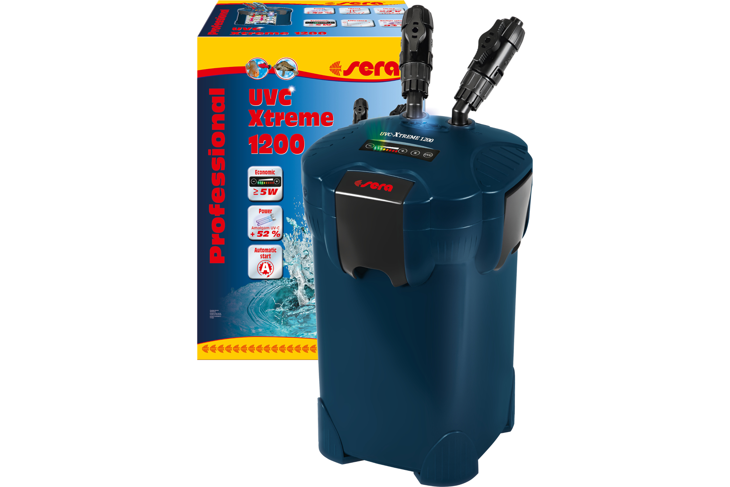 Sera UVC‑Xtreme 1200 Außenfilter mit UV-C