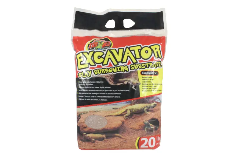 Zoomed Excavator Clay Burrowing Substrate, Lehmboden, 9 kg