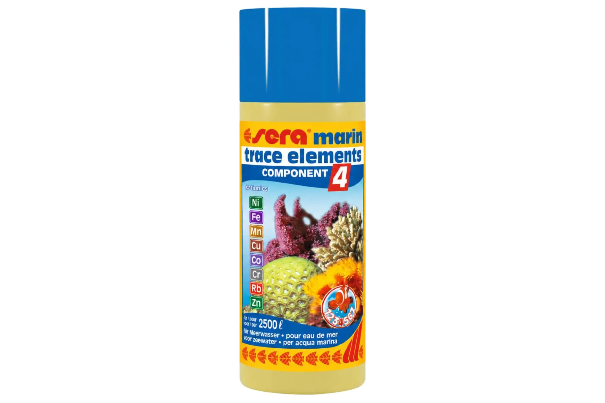 Sera marin COMPONENT 4 trace elements Kationics 250 ml – KI-generierte Abbildung aus Produktreferenz