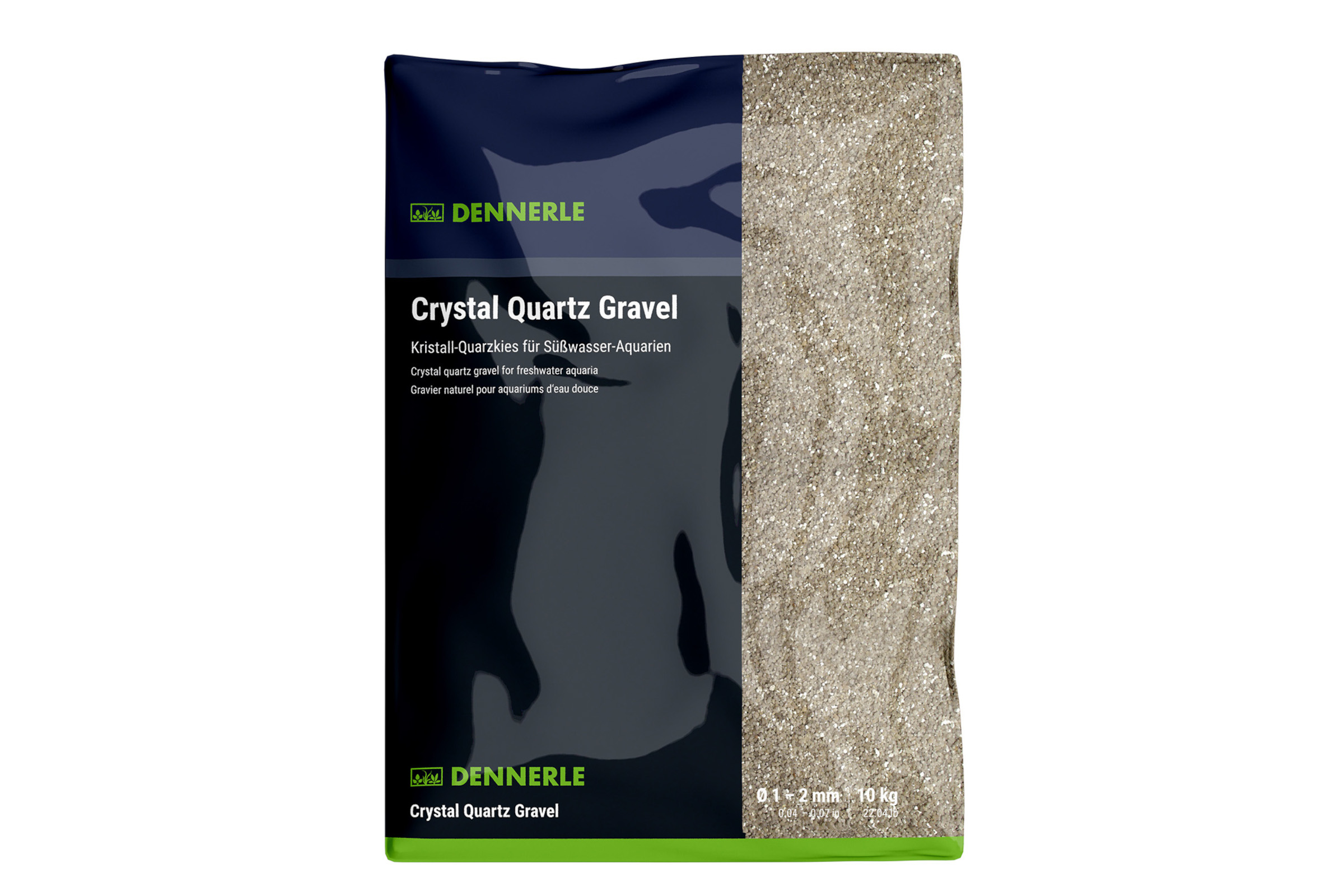 Dennerle Kristall-Quarzkies, Farbkies, naturweiß, 5 Kg