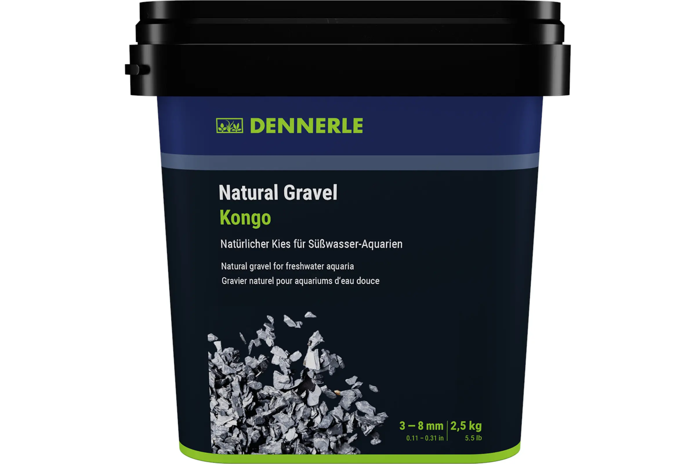 Dennerle Natural Gravel Kongo, 3 - 8 mm (Auslaufartikel)