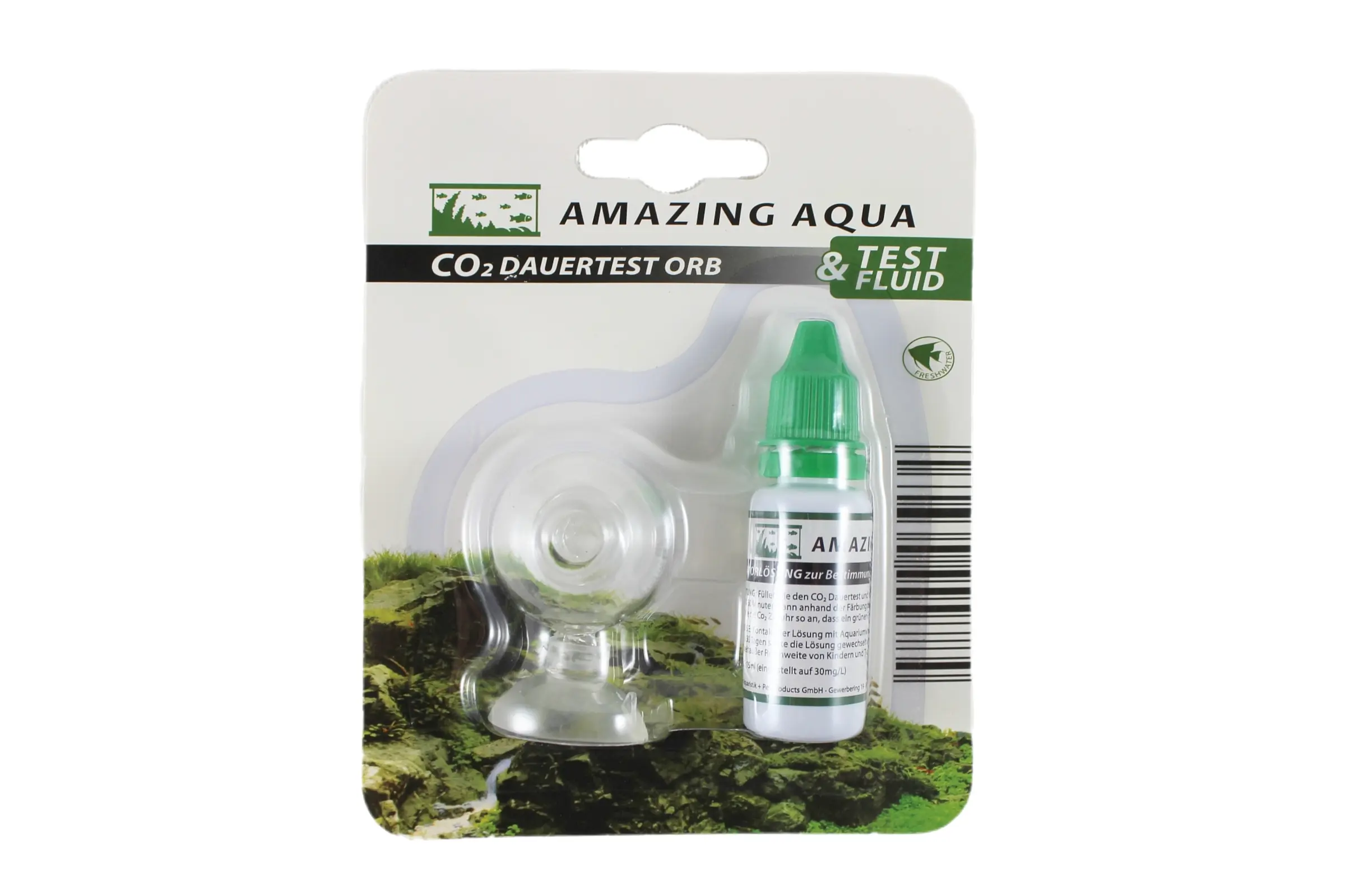 Amazing Aqua Glas CO2 Indikator Orb, Dauertest