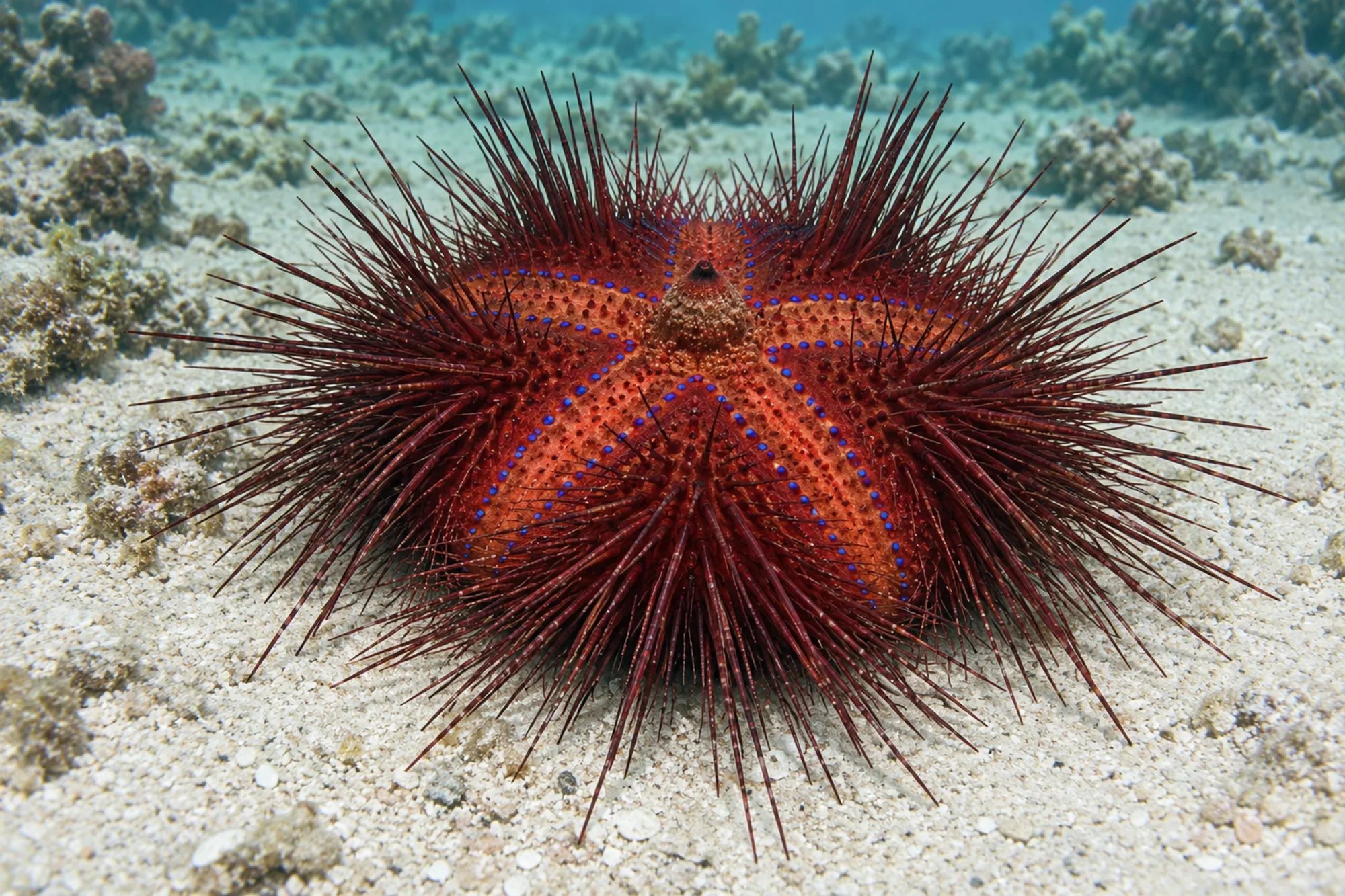 Roter Diademseeigel, Astropyga radiata