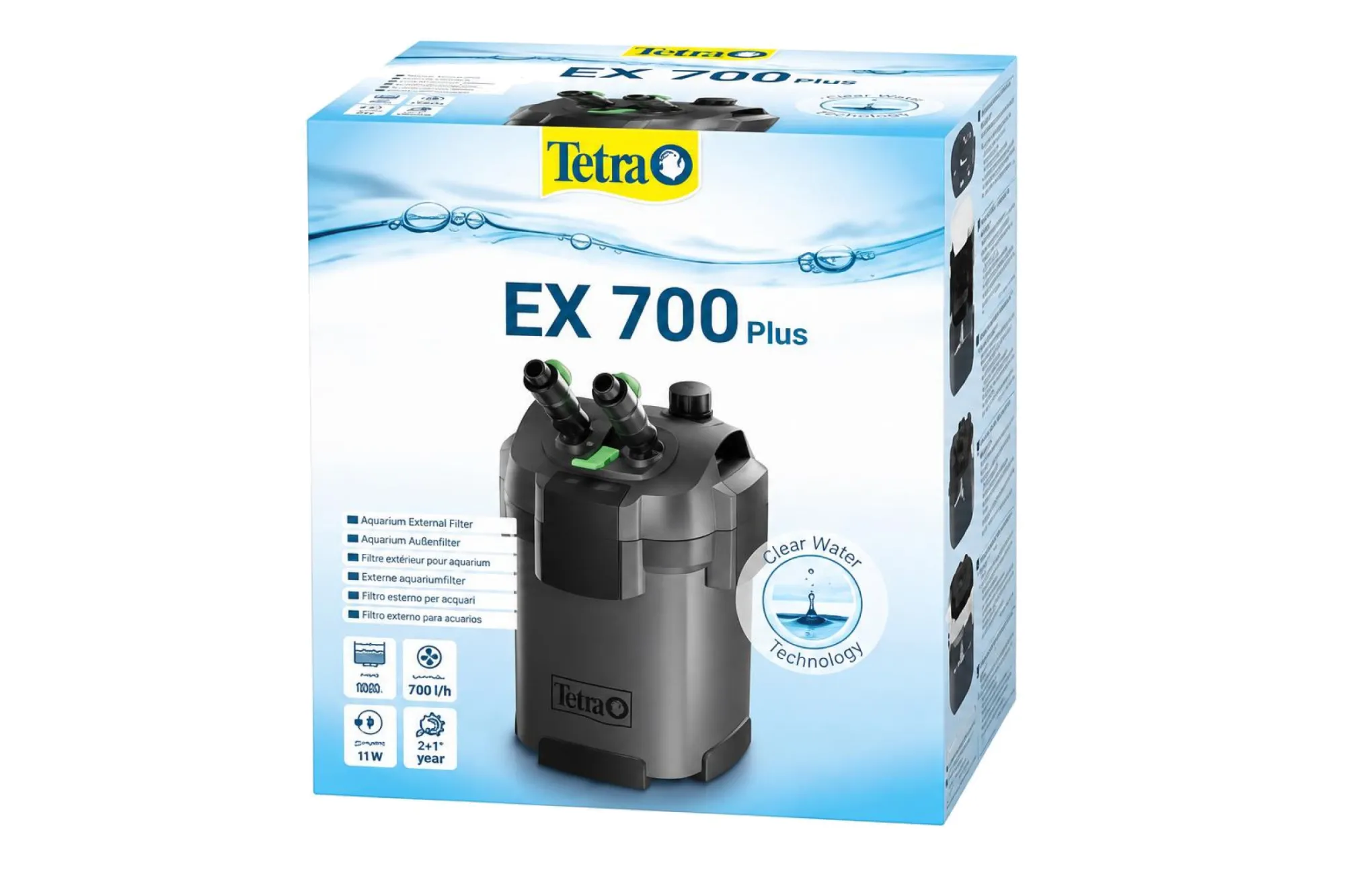 Tetra EX 700 Plus Außenfilter Komplettset – KI-generierte Abbildung aus Produktreferenz