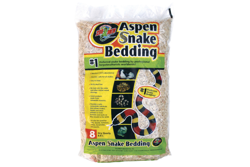 Zoomed Aspen Snake Bedding, Bodensubstrat, 8,8 l