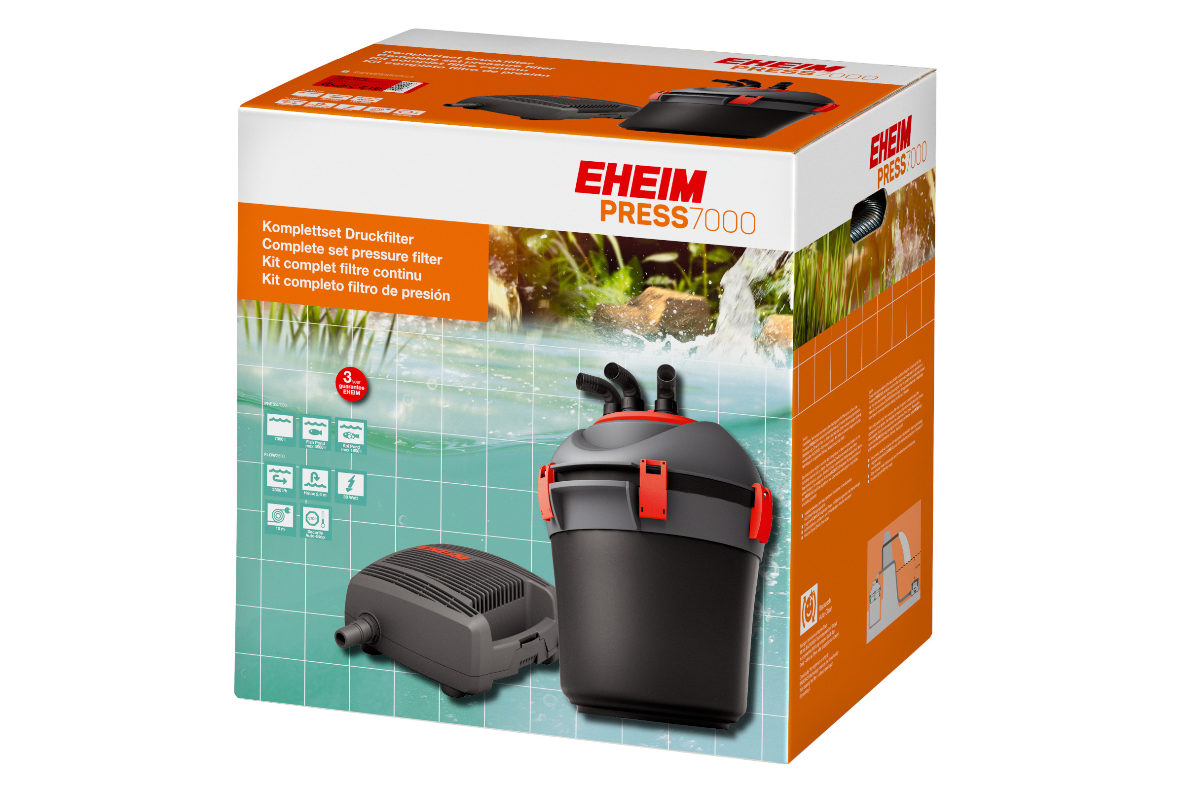 Eheim Press7000, Teich-Druckfilter