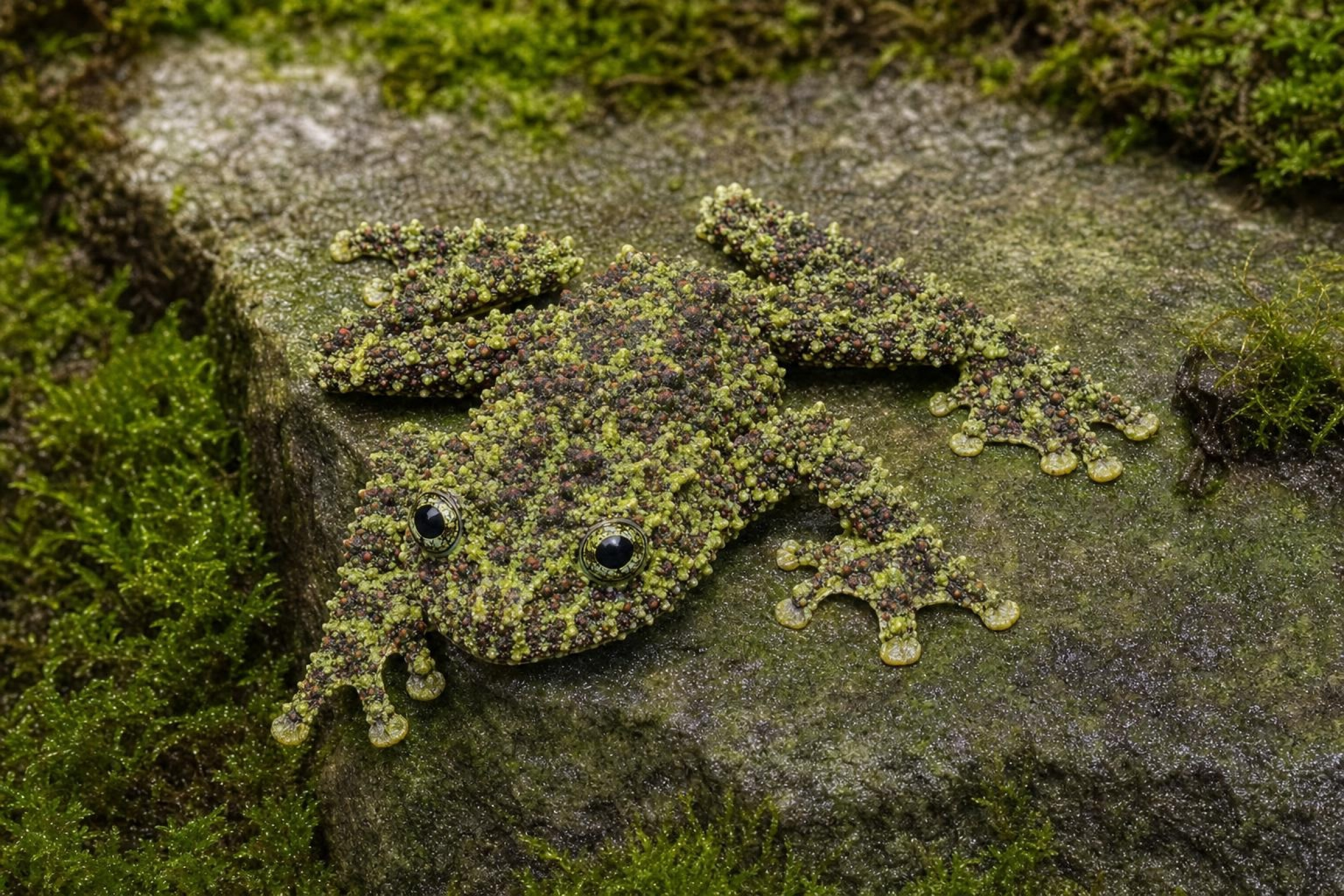 Sa-Pa-Moosfrosch, Theloderma bicolor