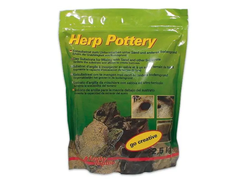 Lucky Reptile Herp Pottery, Tonsubstrat, 2,5 kg