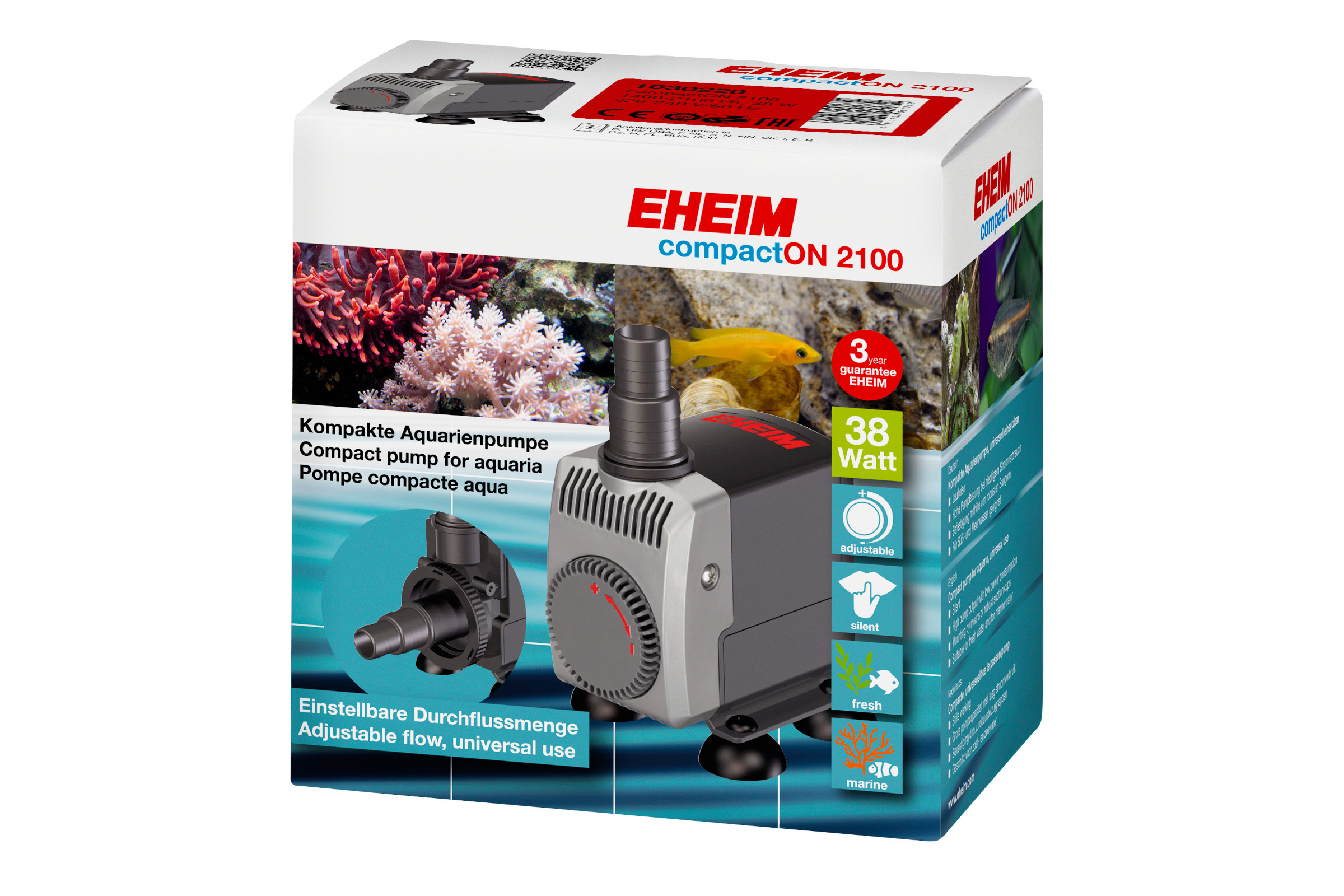 Eheim CompactON 2100, Förderpumpe