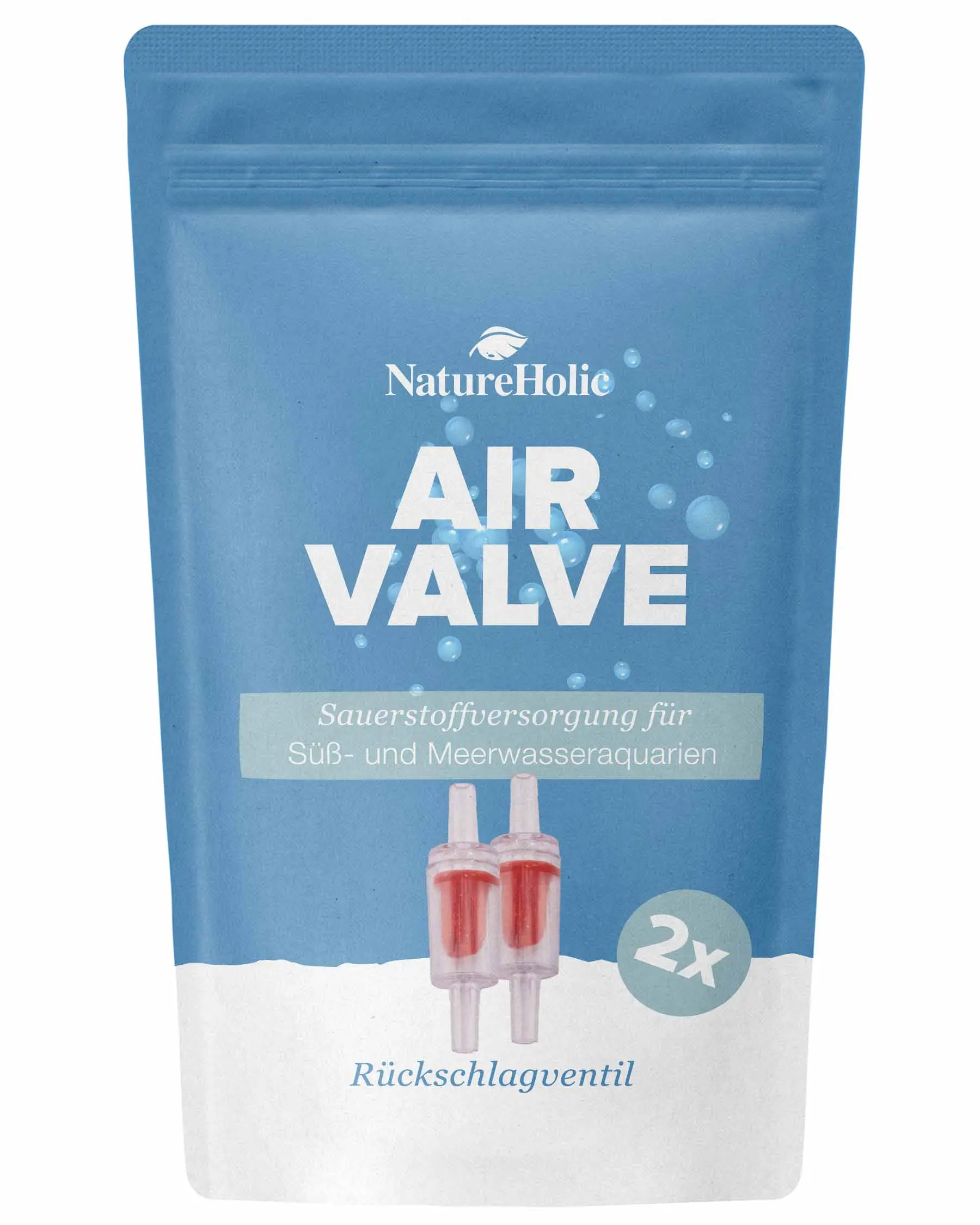 NatureHolic Air Valve, Rückschlagventil, 2 Stück