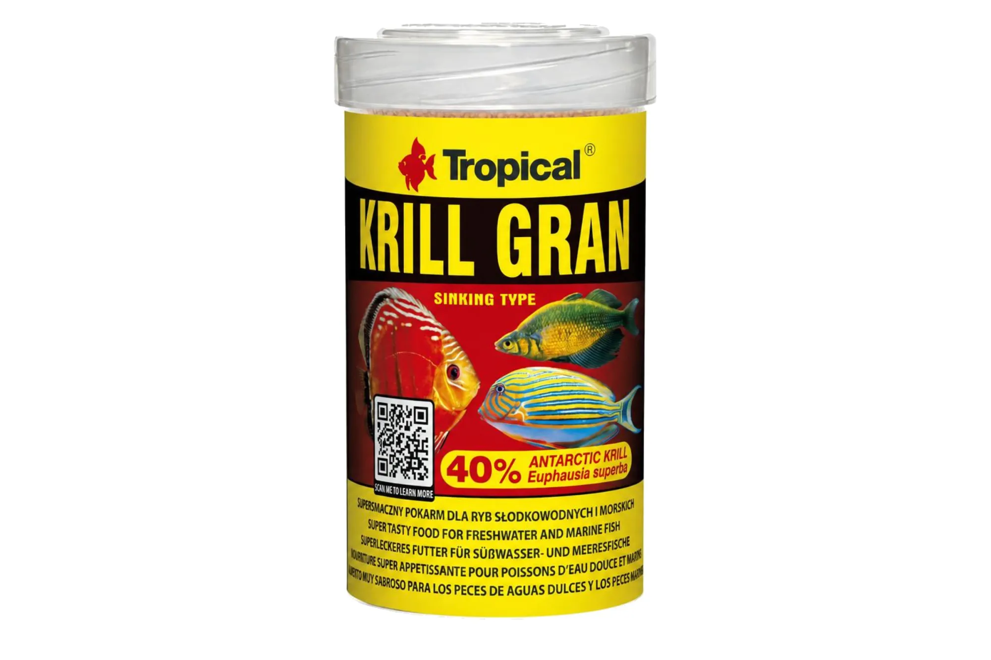 Tropical KRILL GRANULAT 100 ml – KI-generierte Abbildung aus Produktreferenz