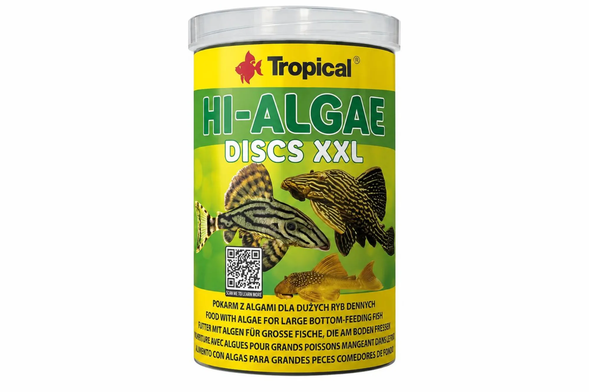 Tropical HI-ALGAE Discs XXL 250 ml – KI-generierte Abbildung aus Produktreferenz