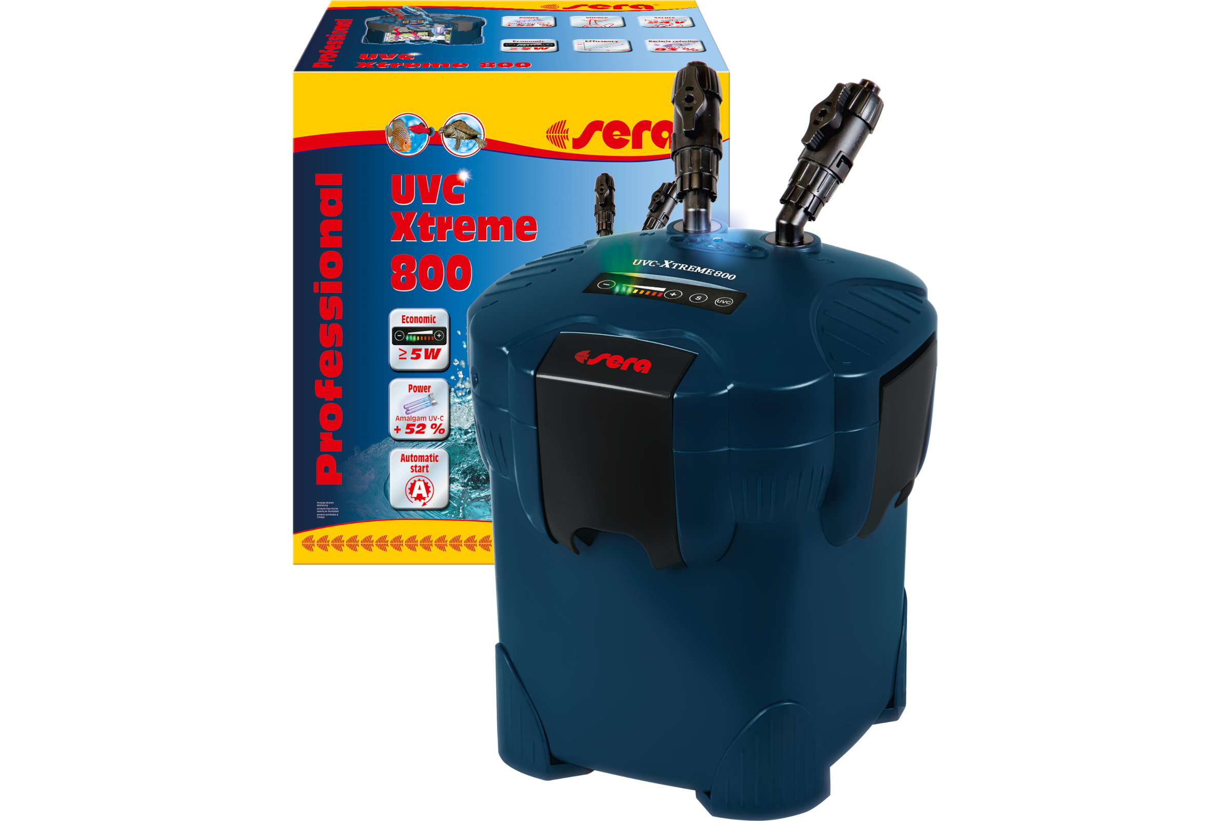 Sera UVC‑Xtreme 800 Außenfilter mit UV-C