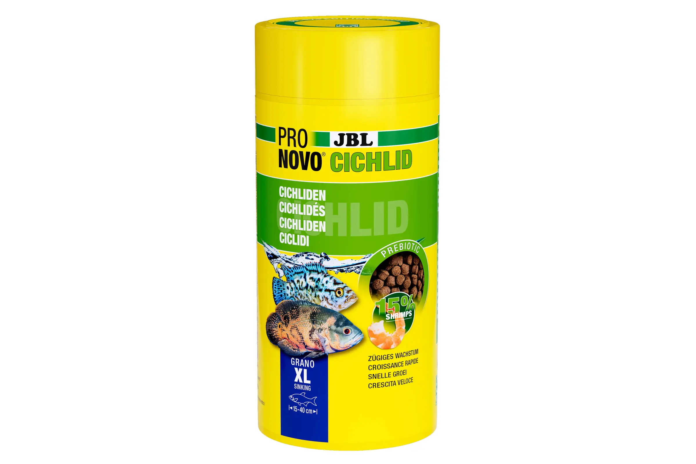 JBL PRONOVO CICHLID GRANO XL 1000 ml – JBL-Herstellerbild