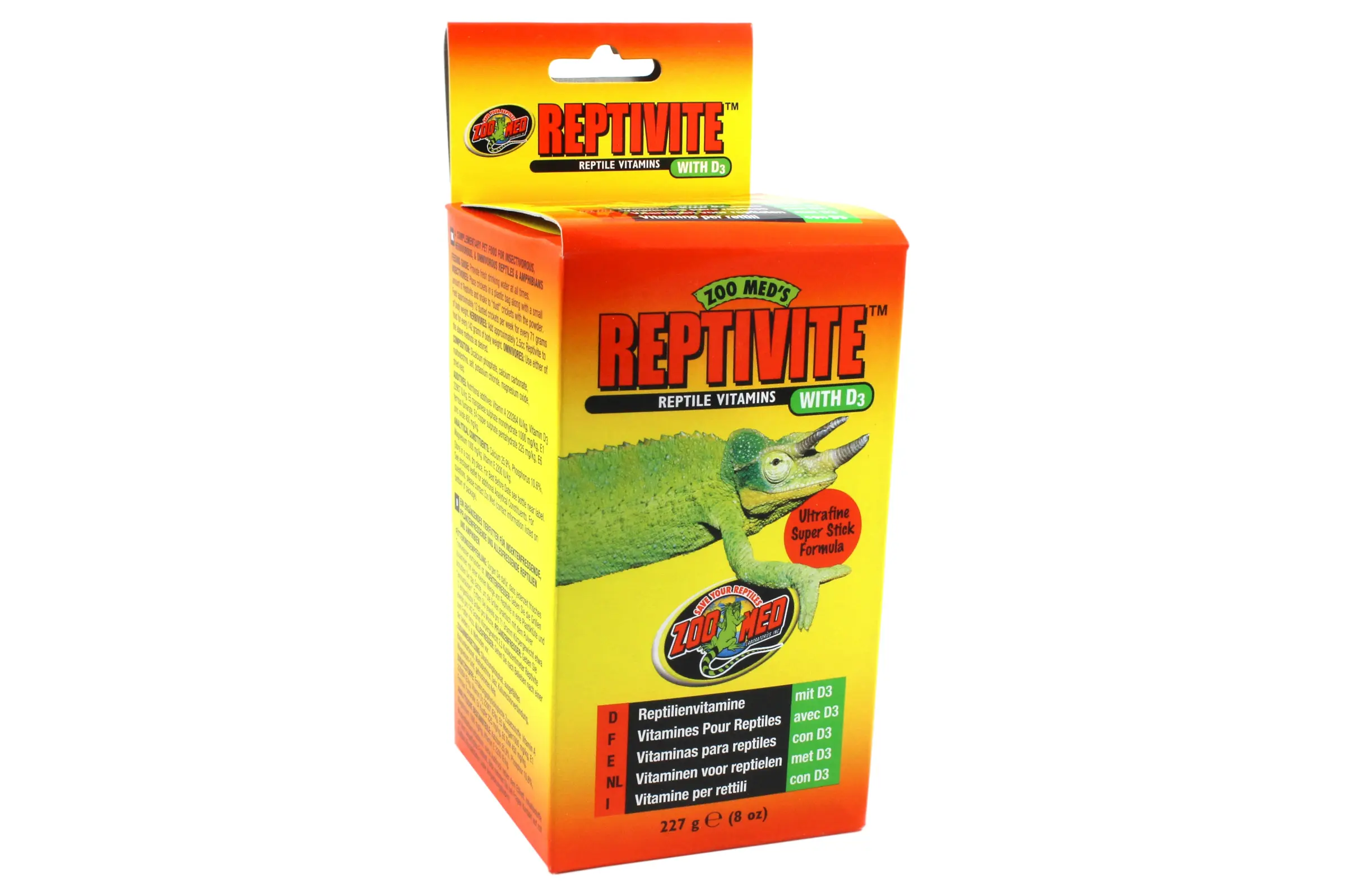 Zoomed Reptivite mit D3, Ergänzungsfutter-Pulver, 227 g