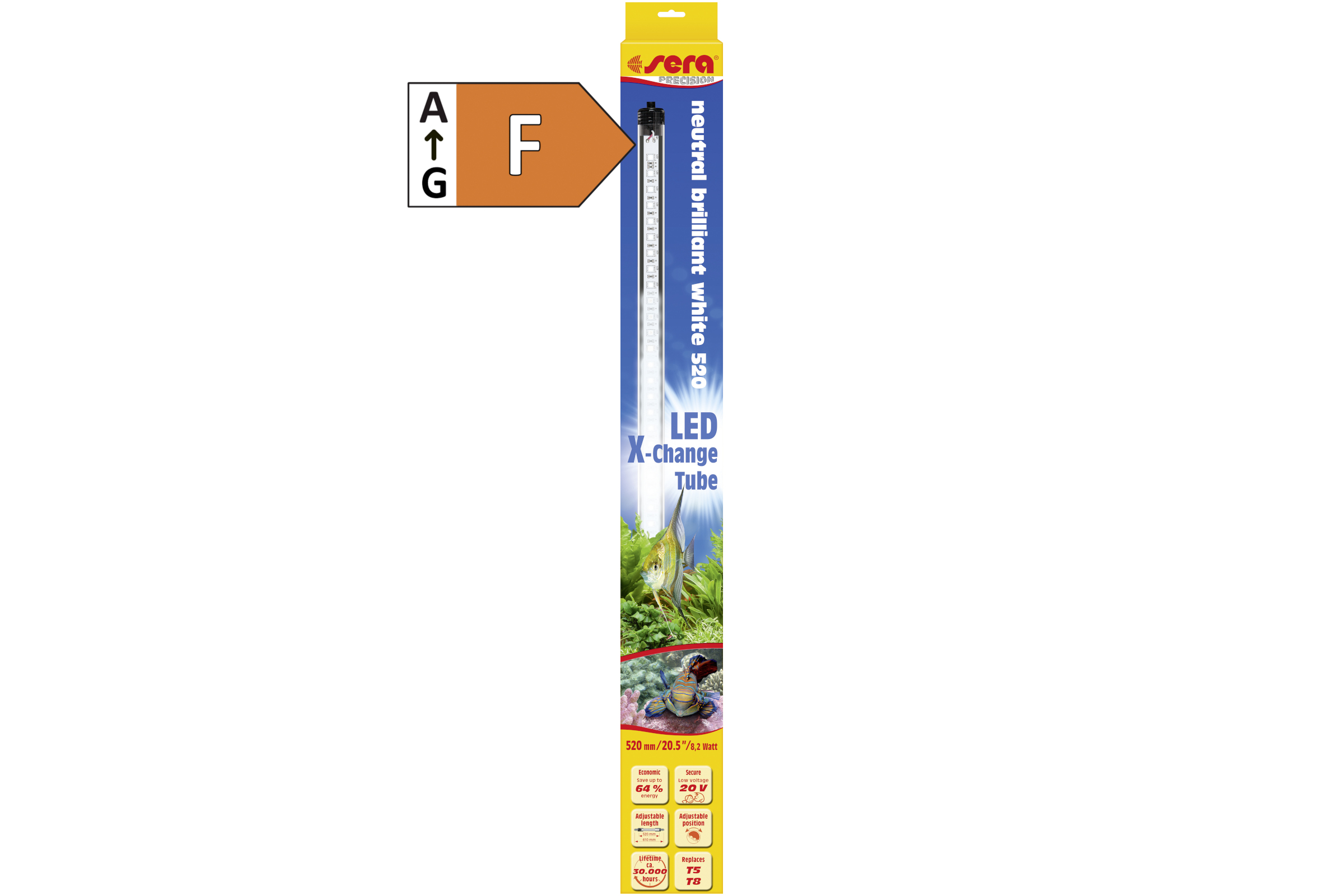 Sera LED X-Change Tube LED neutral brilliant white, in 6 Längen