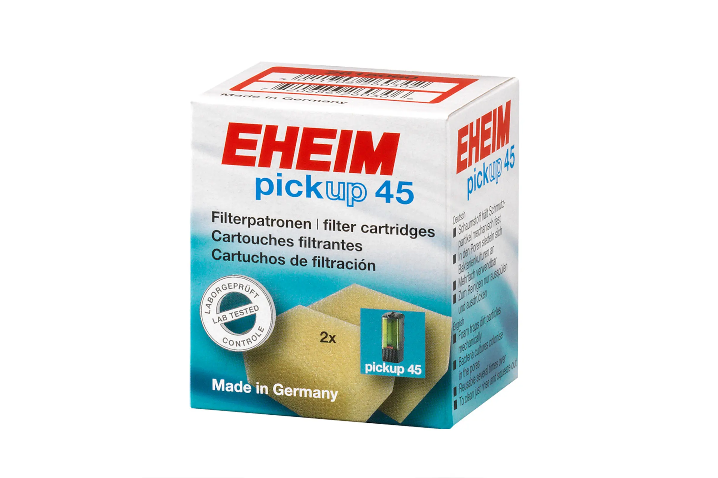 Eheim Filterpatrone 2 Stück für pick up 45 (2006)